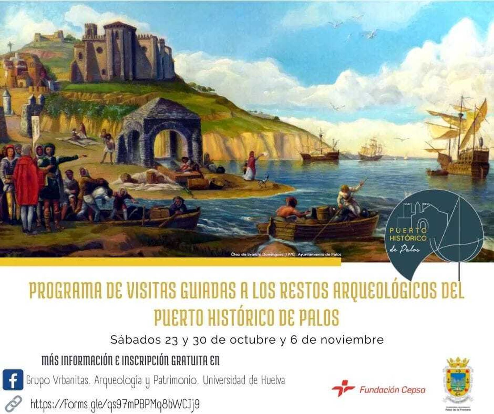 Una visita guiada al Puerto Histórico de Palos