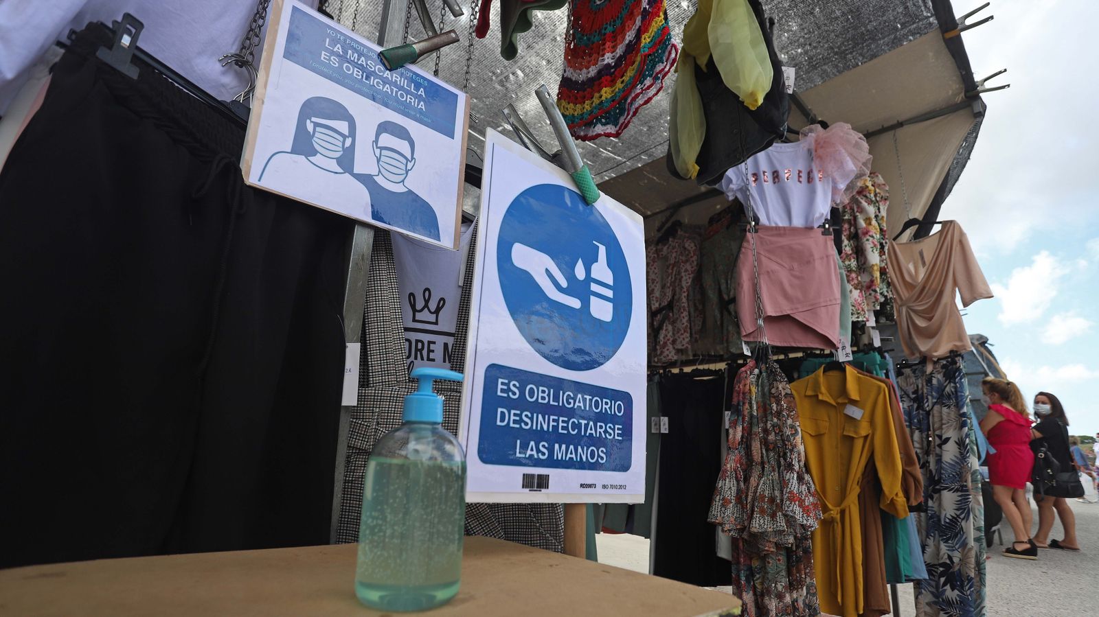 Reapertura del mercadillo de Los Barrios