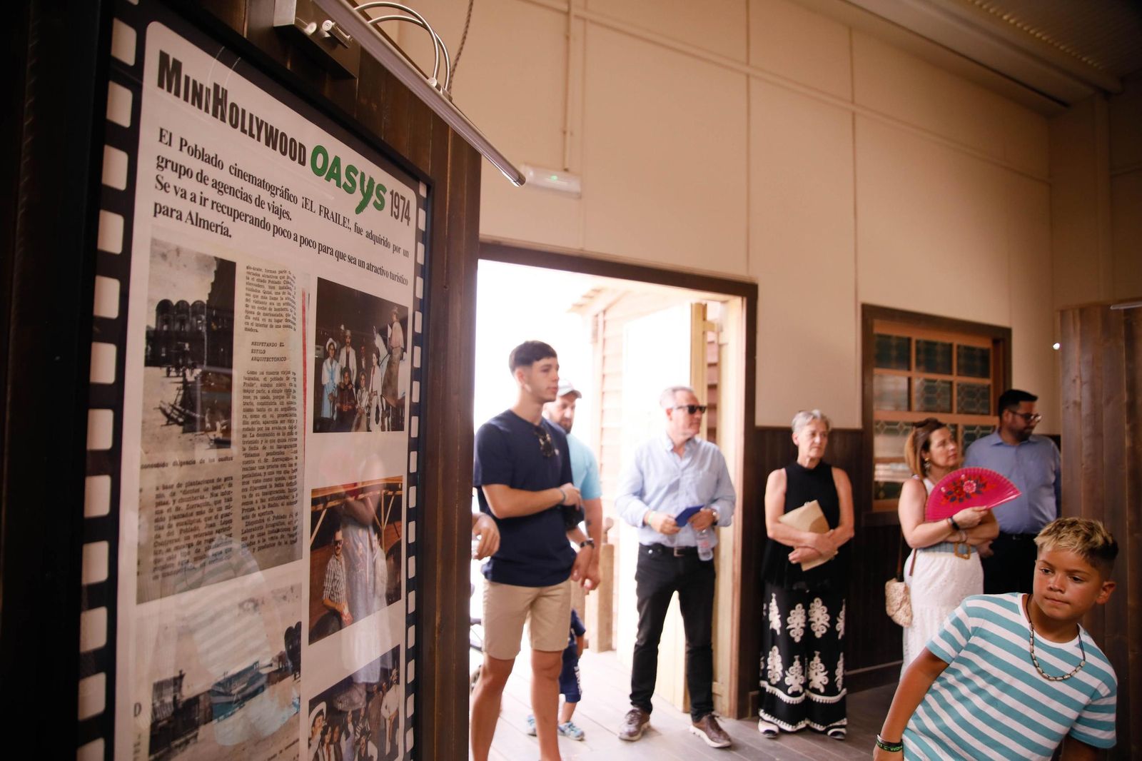 Imágenes del museo a los grandes empresarios y familias históricas de Almería