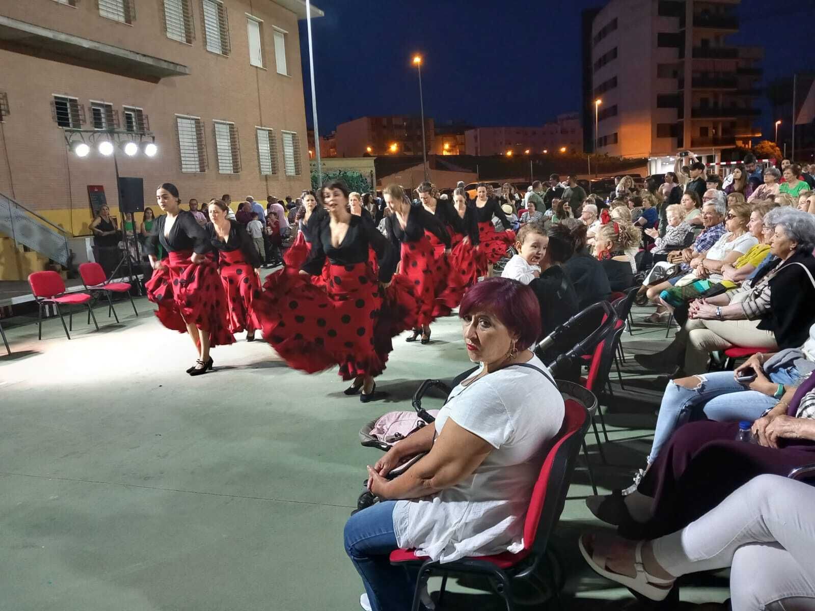 Actuación de baile flamenco.