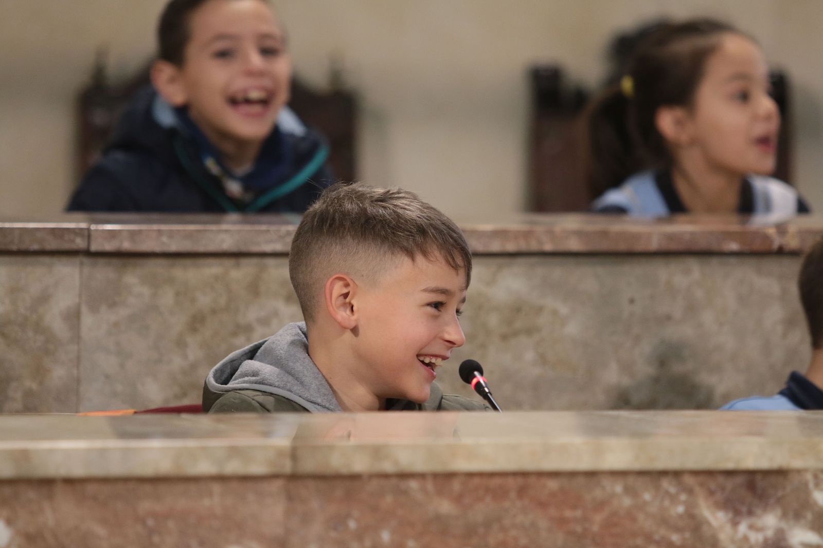 Los alumnos de la SAFA, concejales por un día