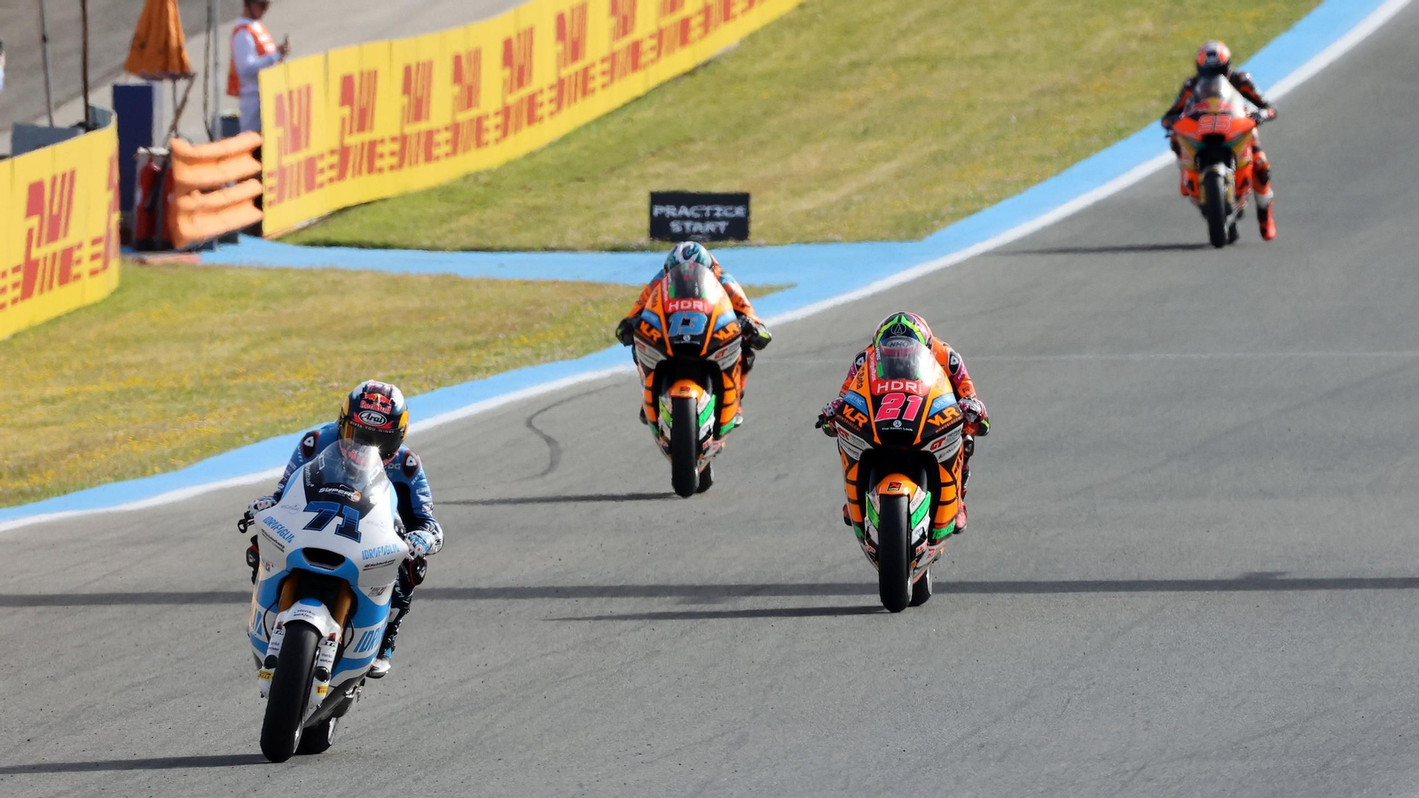 Imágenes de los entrenamientos de Moto2 del Viernes en Jerez
