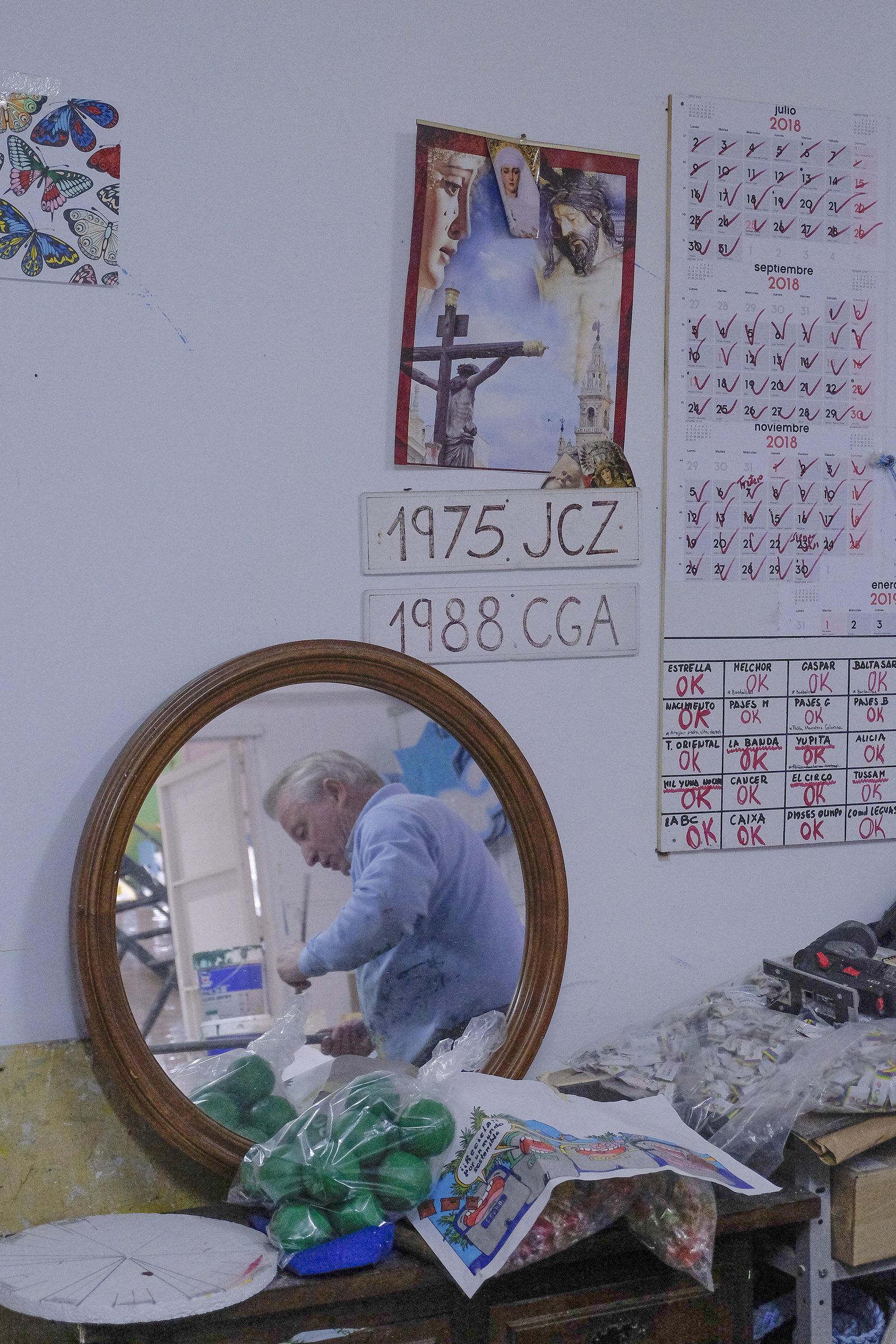 Los preparativos de la Cabalgata de Reyes Magos de Sevilla, en imágenes