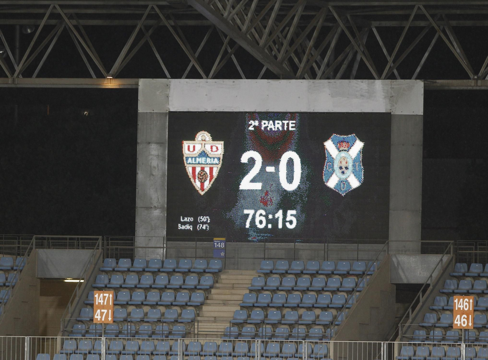 Fotogalería U.D. Almería-C.D. Tenerife