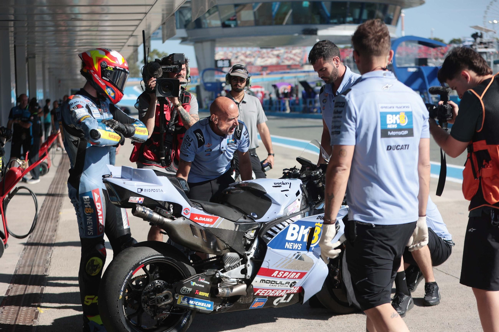 Entrenamientos del sábado de MotoGP en el Gran Premio de Jerez 2025