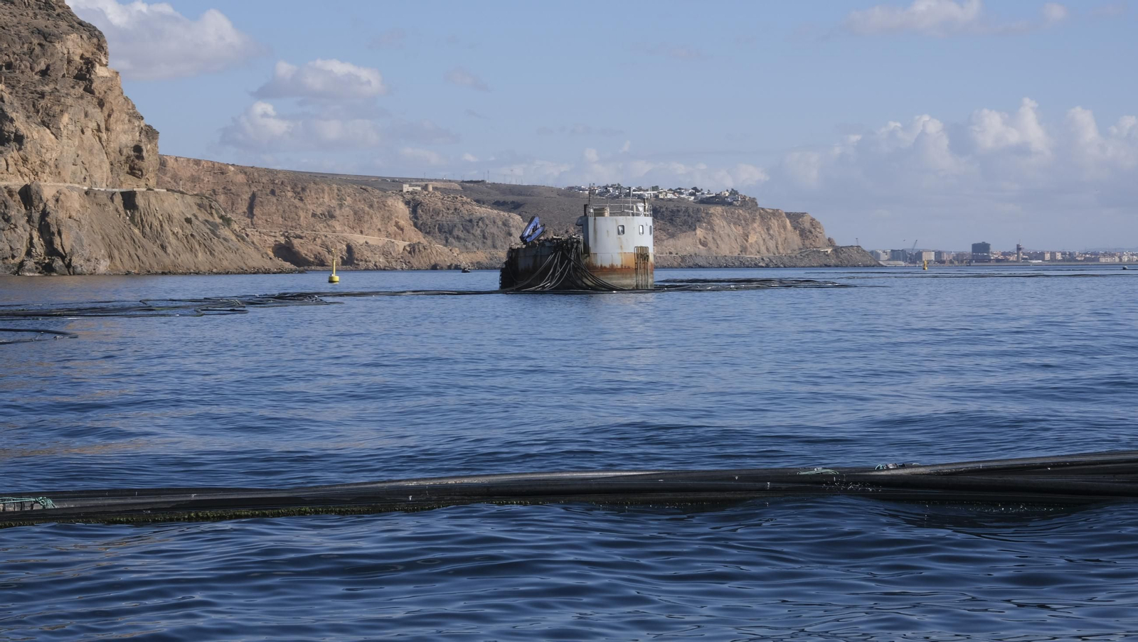 La piscifactoría de El Cañarete, en imágenes