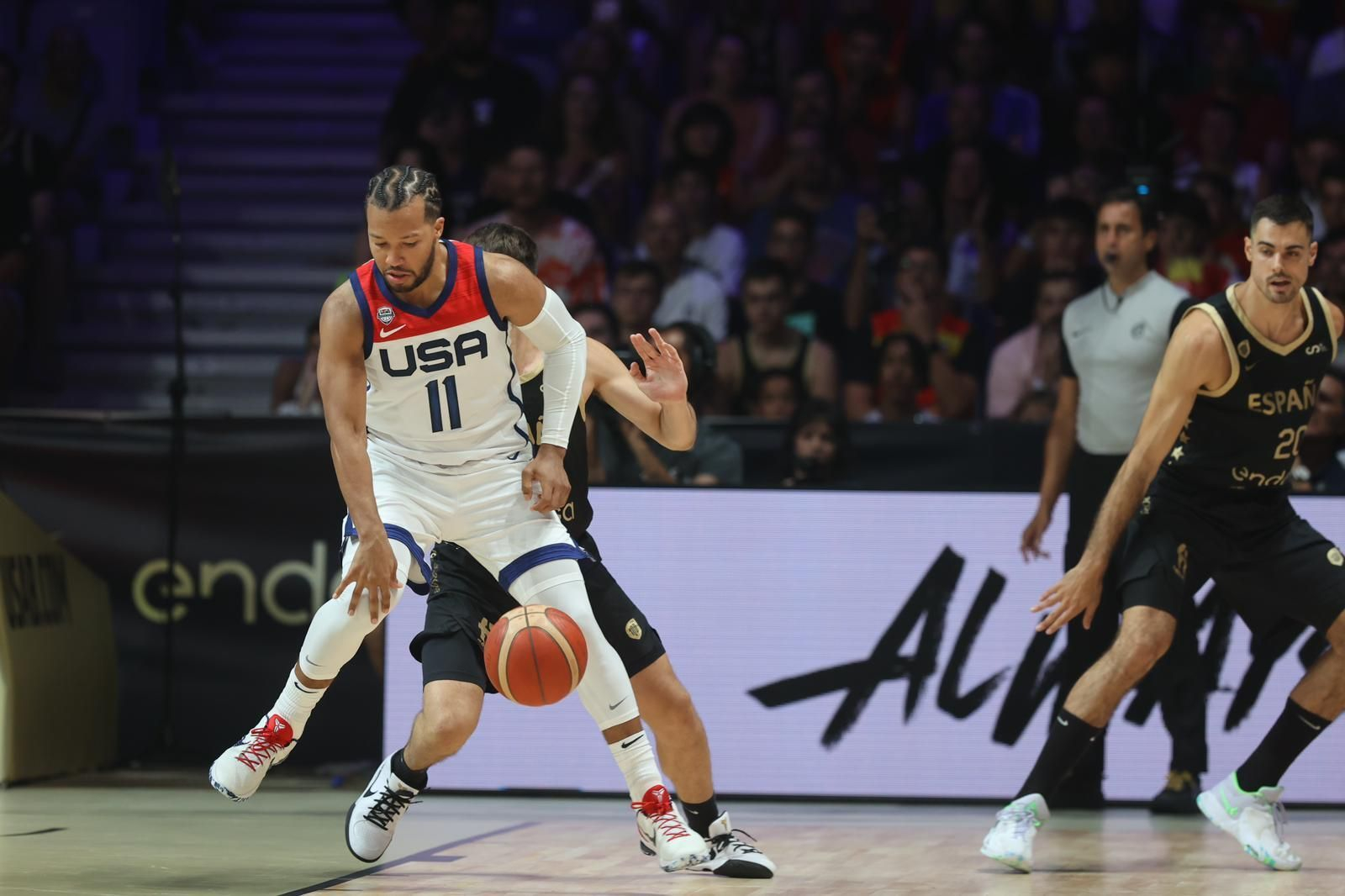 Las imágenes del España-Estados Unidos en el Martín Carpena