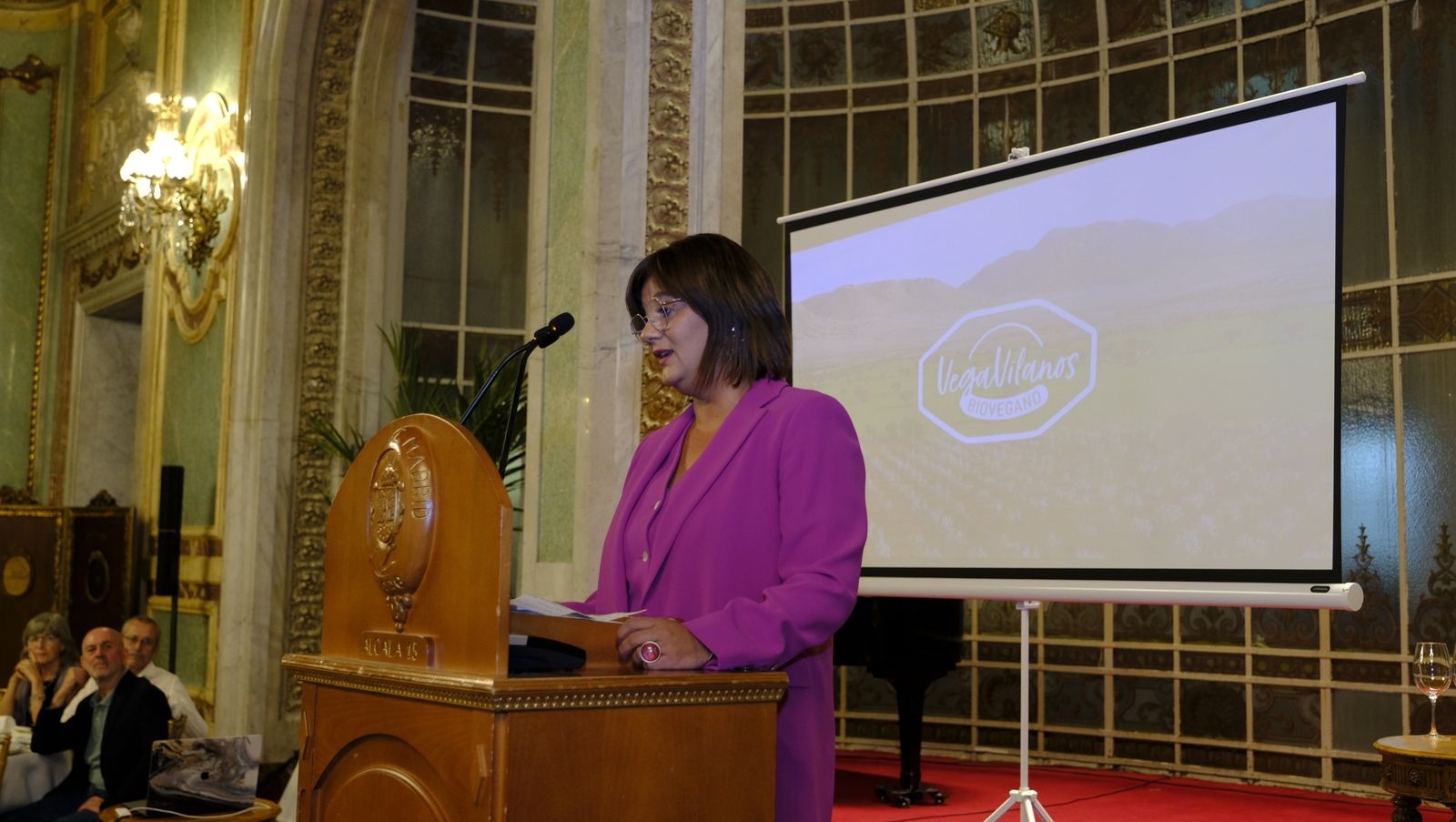 Imágenes de la presentación de la marca Vegavilanos en el Casino de Madrid