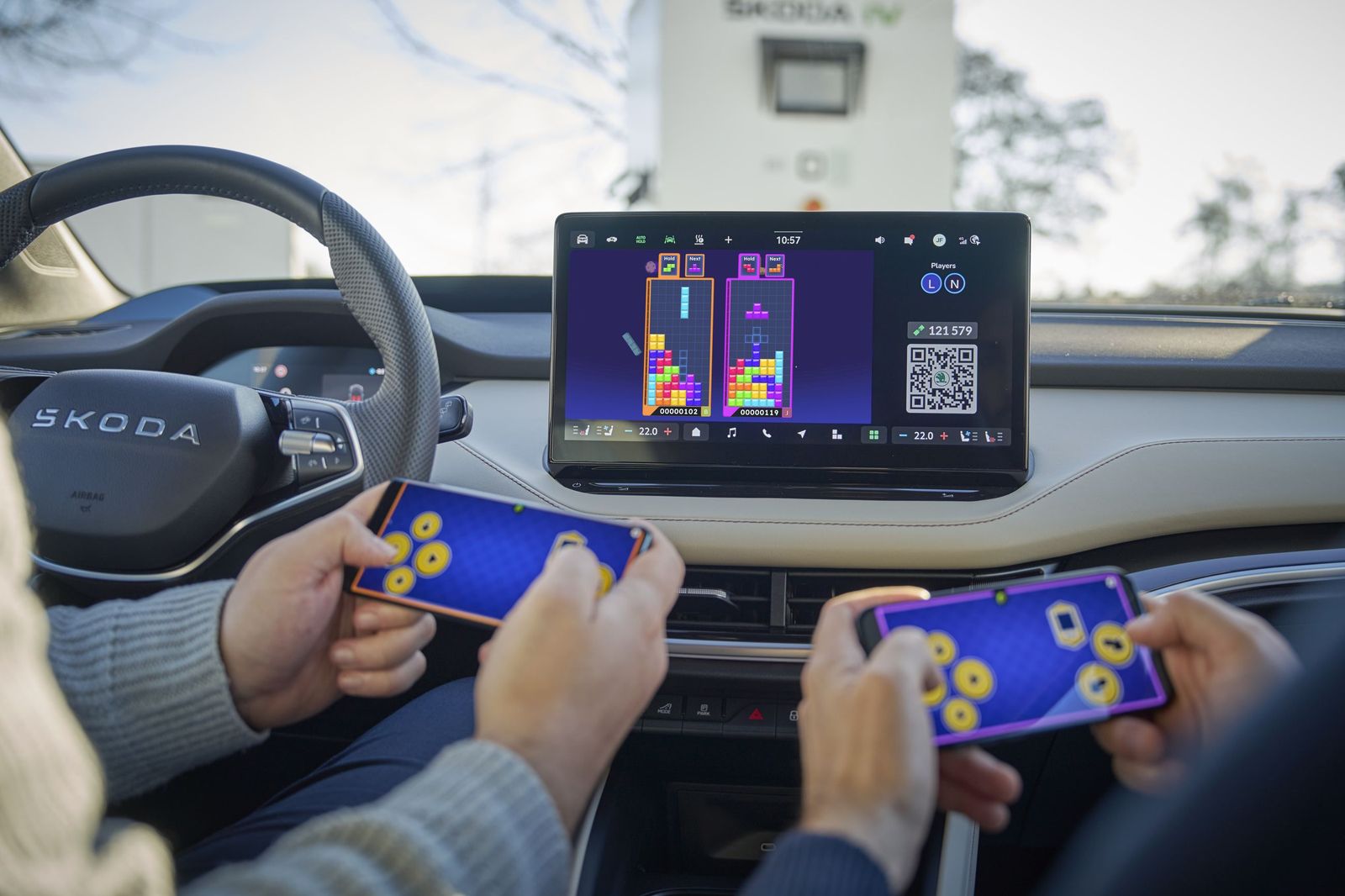 Skoda refuerza las opciones de infoentretenimiento en sus eléctricos Elroq y Enyaq