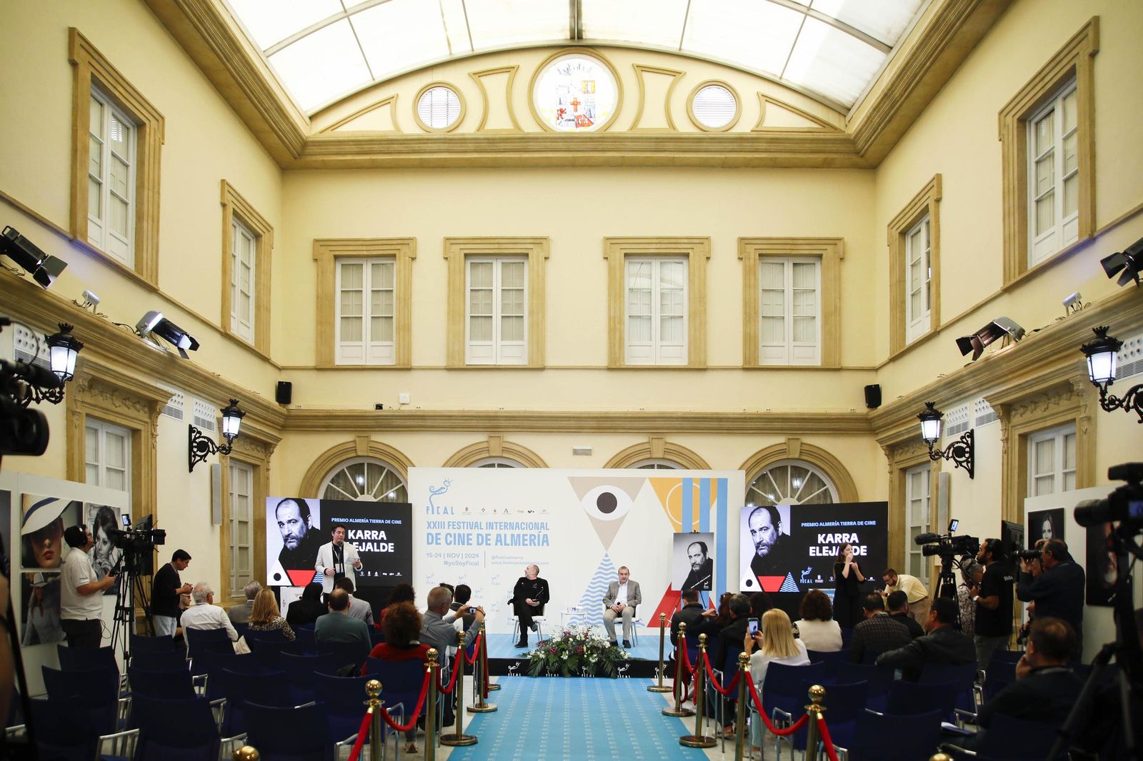 Karra Elejalde premio 'Almería, tierra de cine', en imágenes