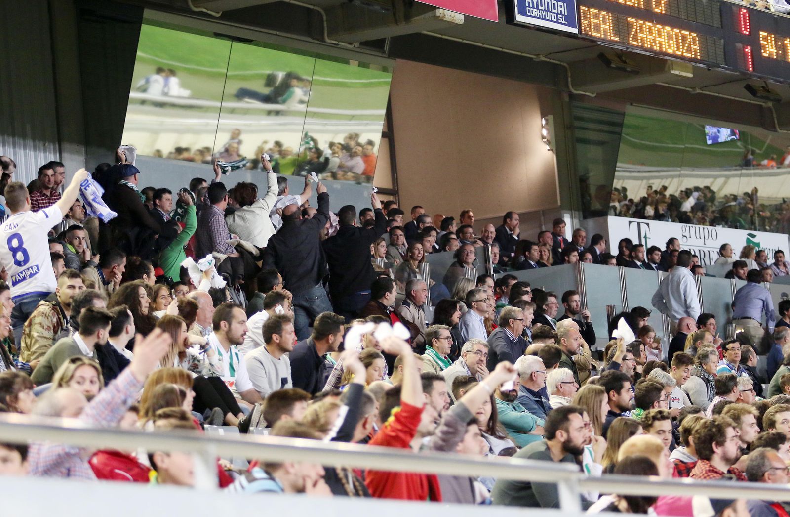 Las imágenes del Córdoba-Zaragoza