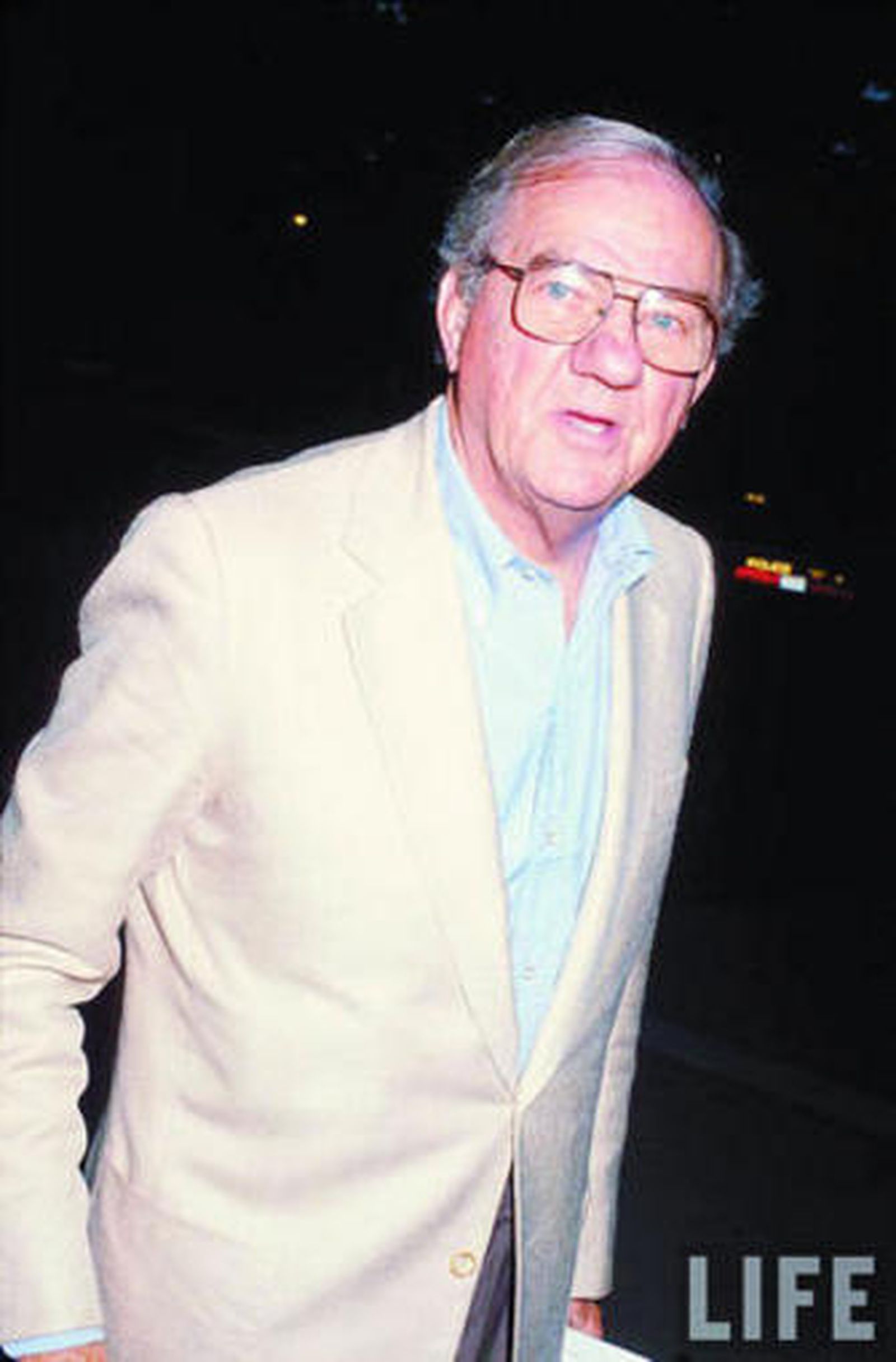 El intérprete estadounidense Karl Malden.