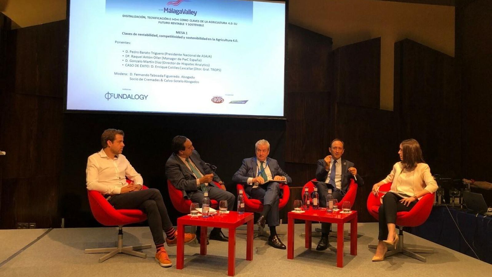 Un momento de la mesa redonda celebrada ayer.