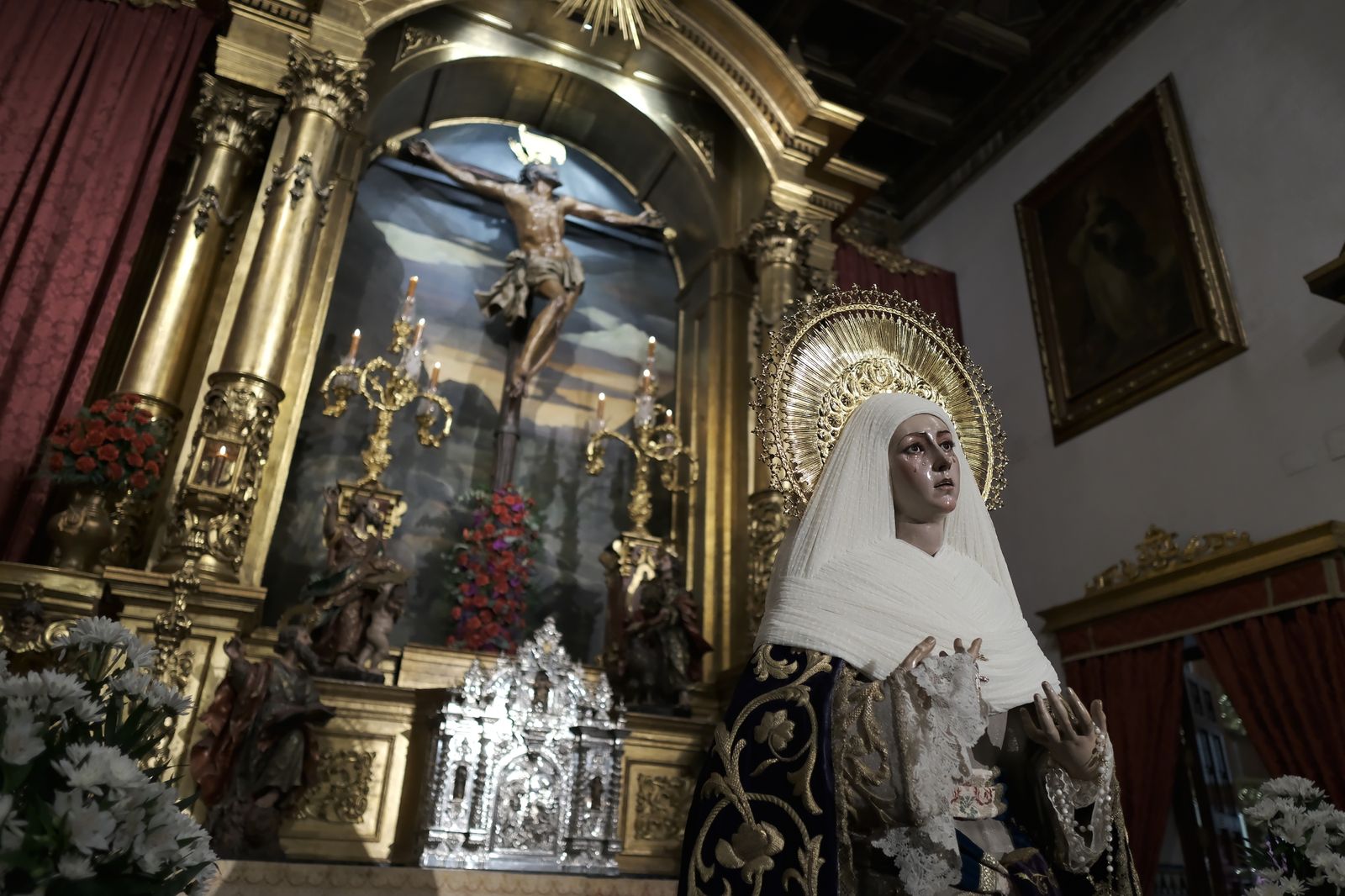 Las imágenes de la veneración a la Virgen de las Aguas del Museo