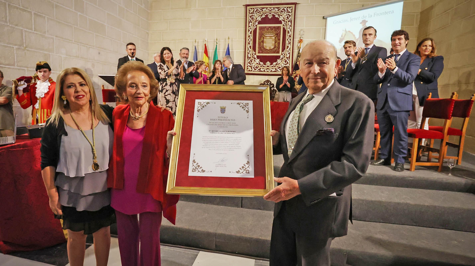 Álvaro Domeq Hijo Predilecto de jerez