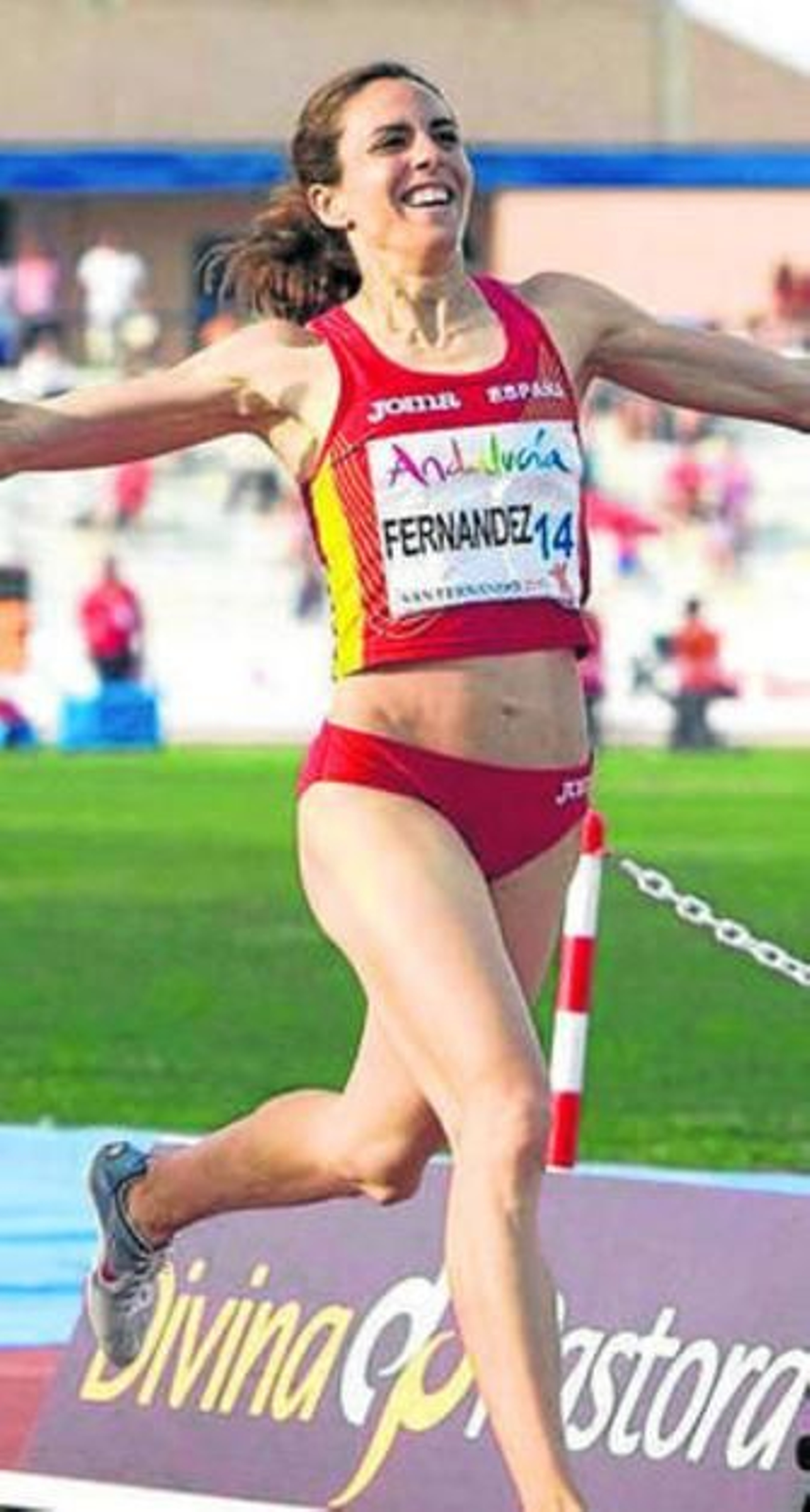 Nuria Fernández, ayer.