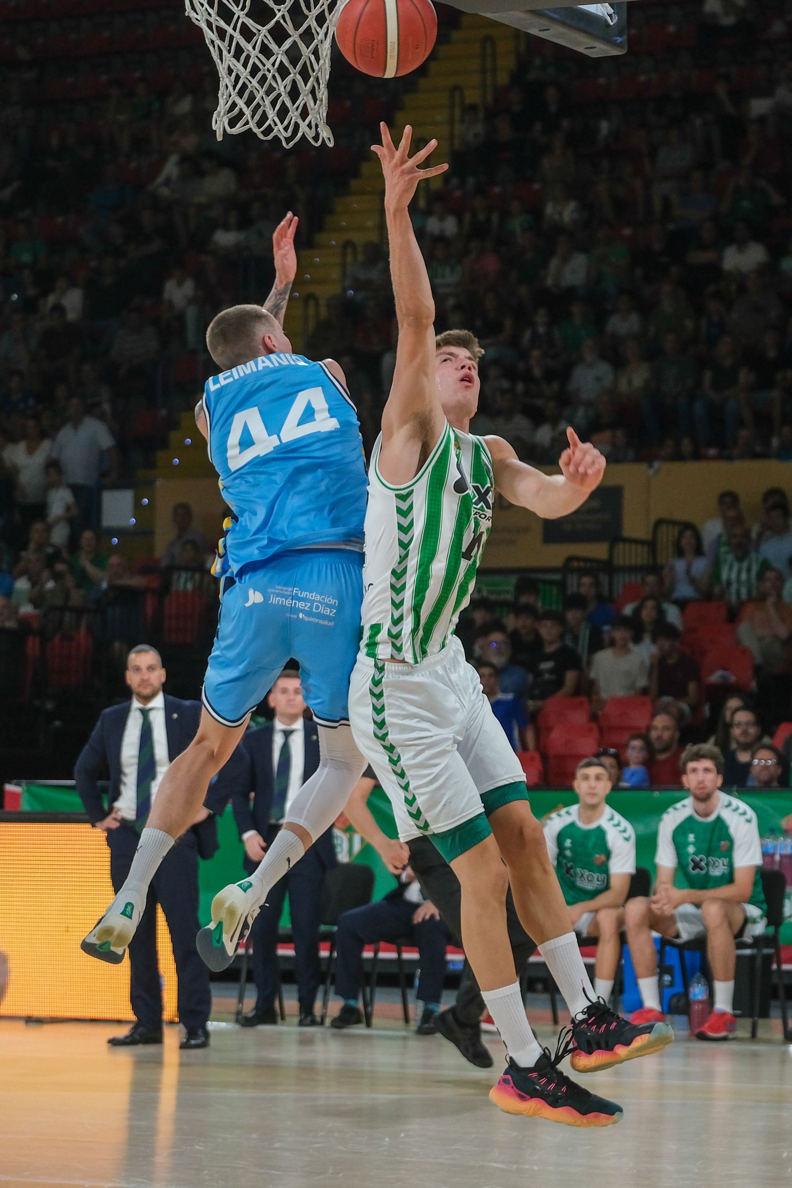 Baloncesto. Partido de play off Betis - Estudiantes
