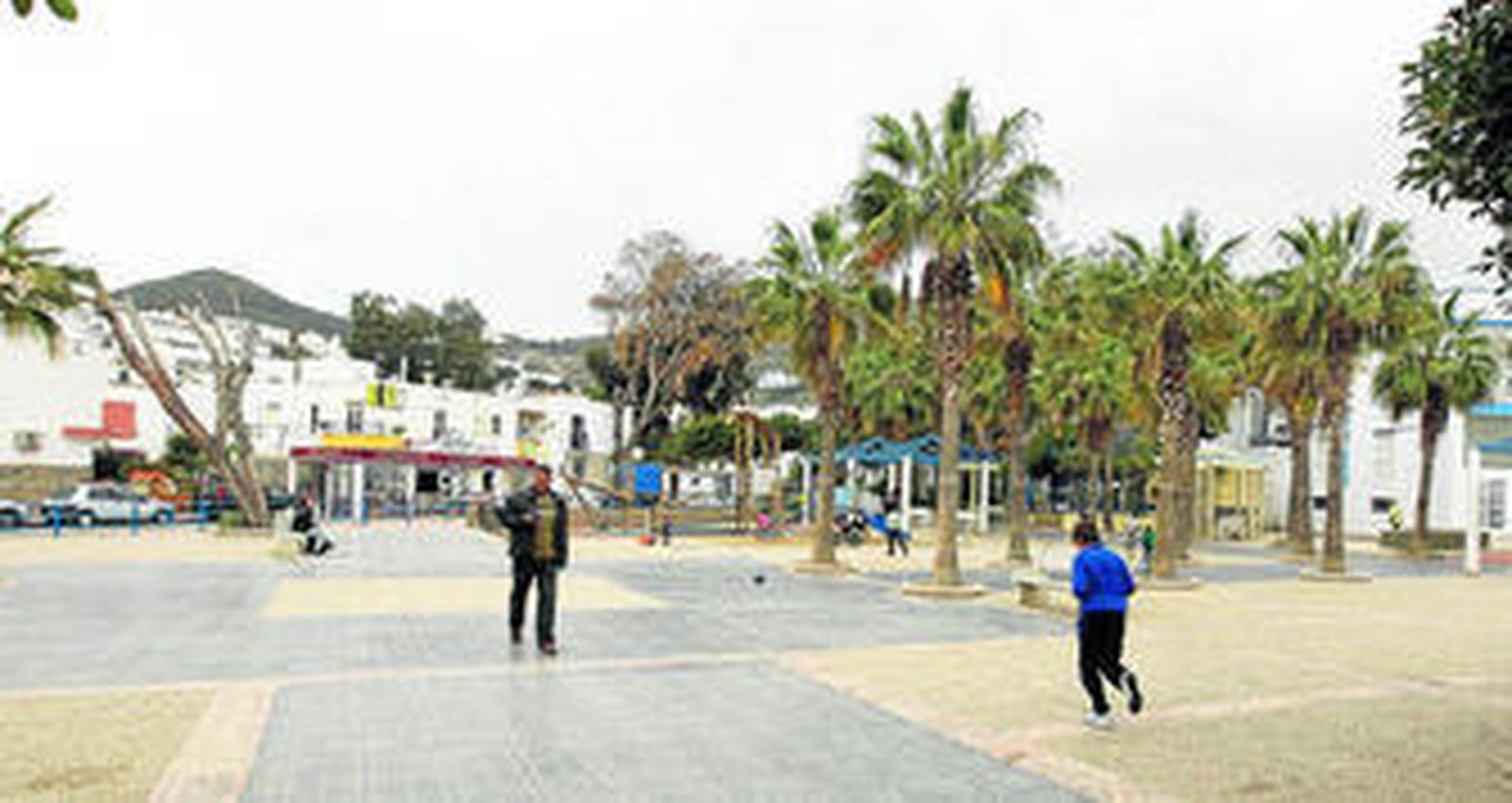 Plaza de San José, núcleo donde se han realizado las primeras pruebas con productos biológicos.