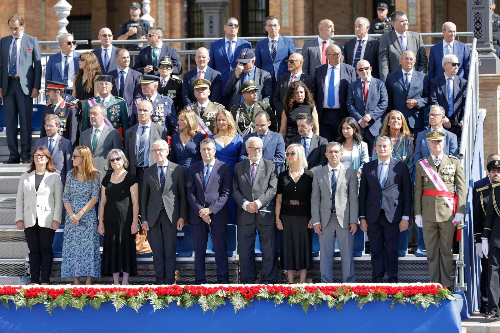 Plaza de España. Día de la Policía Nacional
