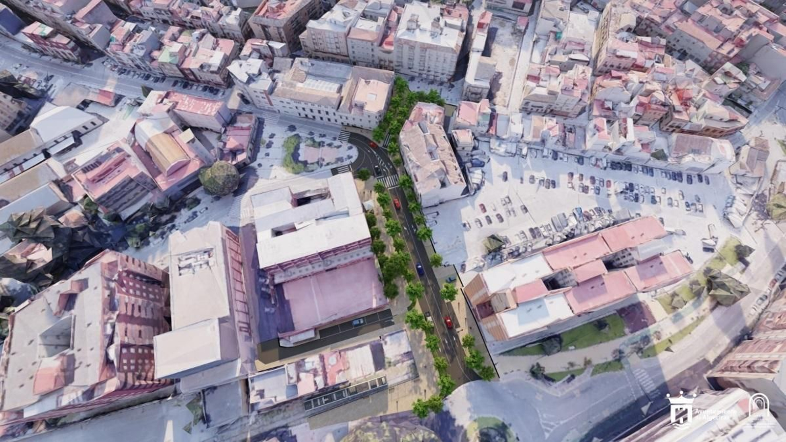 Infografías para el proyecto de reurbanización Avda. Gesto por la Paz – Plaza Juan de Lima