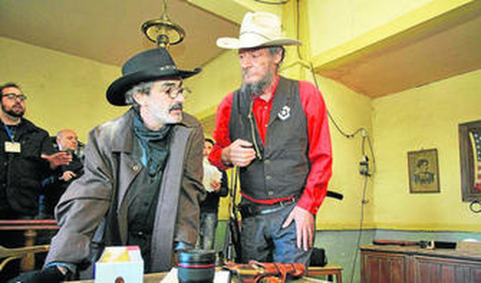 Arranca el rodaje de 'Arizona 1878' con el actor Micky Molina en Tabernas