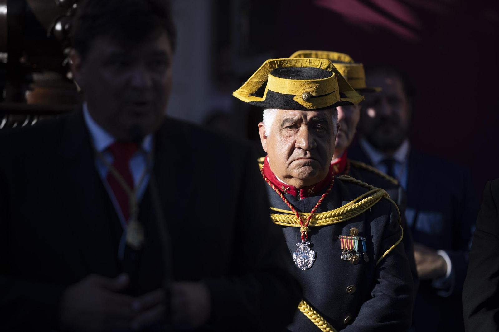 Imágenes de la salida extraordinaria de La Borriquita por las calles de Huelva