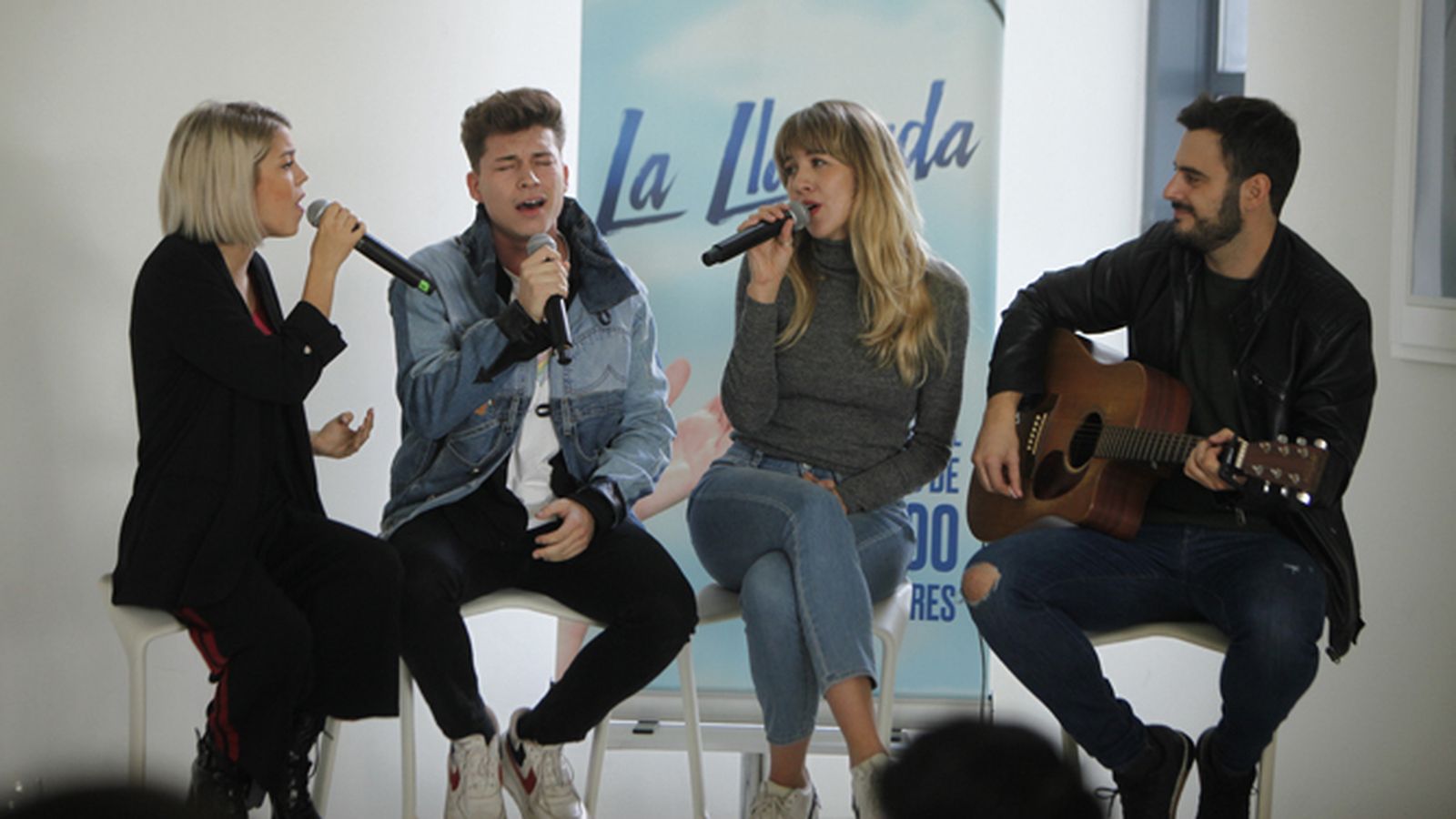 Un momento de la presentación de la obra en el Cartuja Center.