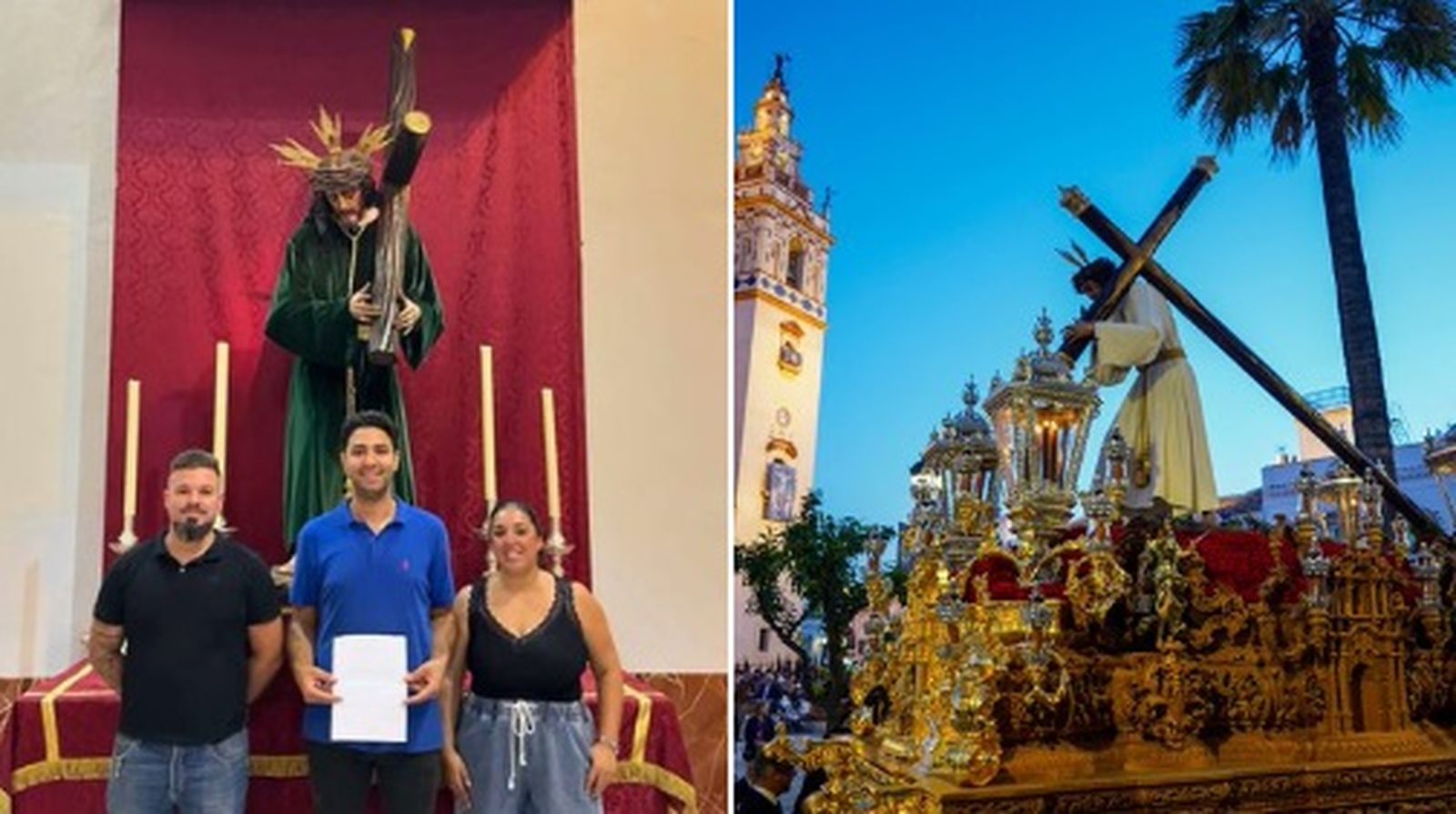 Pardo firma en la hermandad este nuevo trabajo