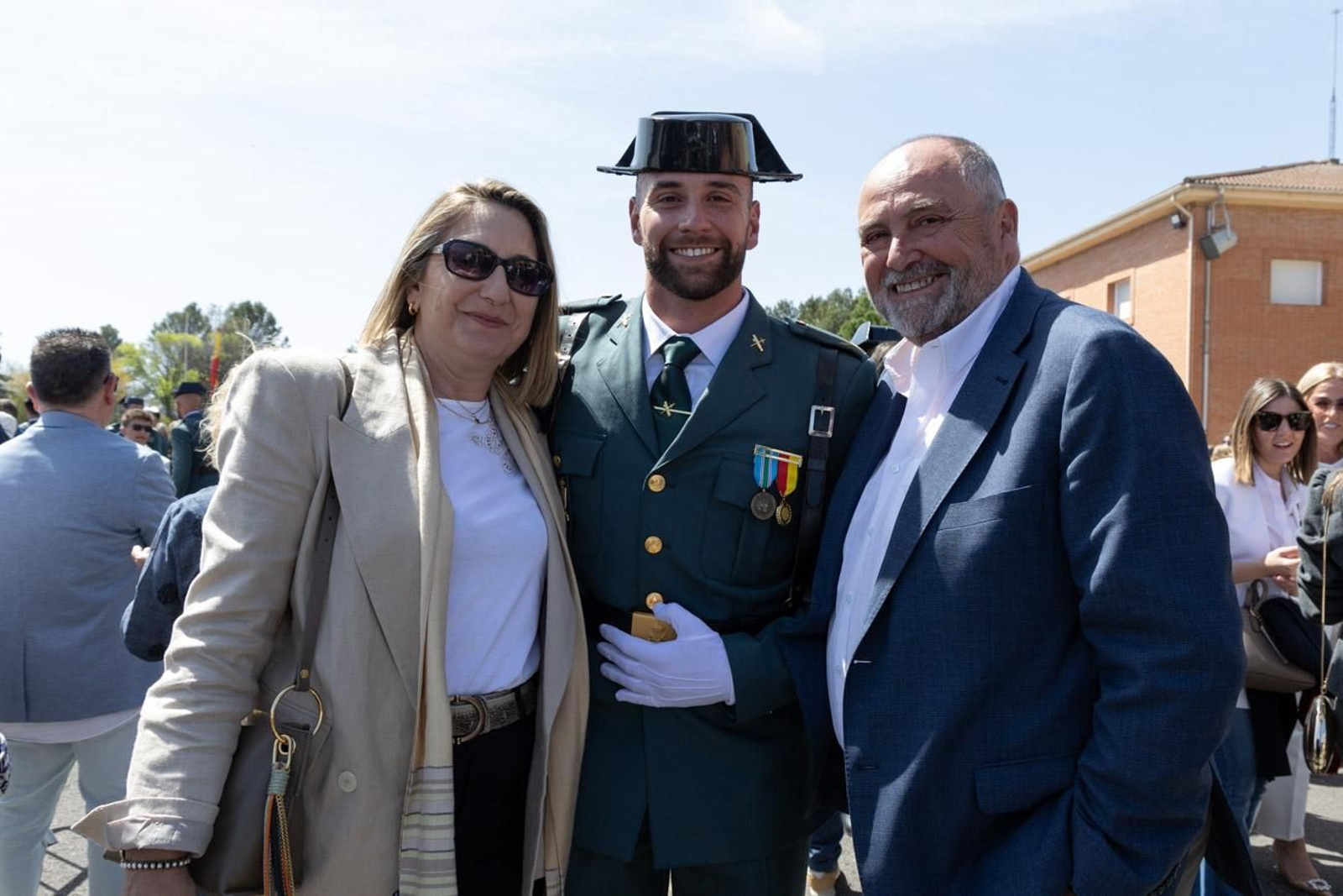 Jura de bandera de la 130ª promoción de guardias civiles de la Academia de Baeza