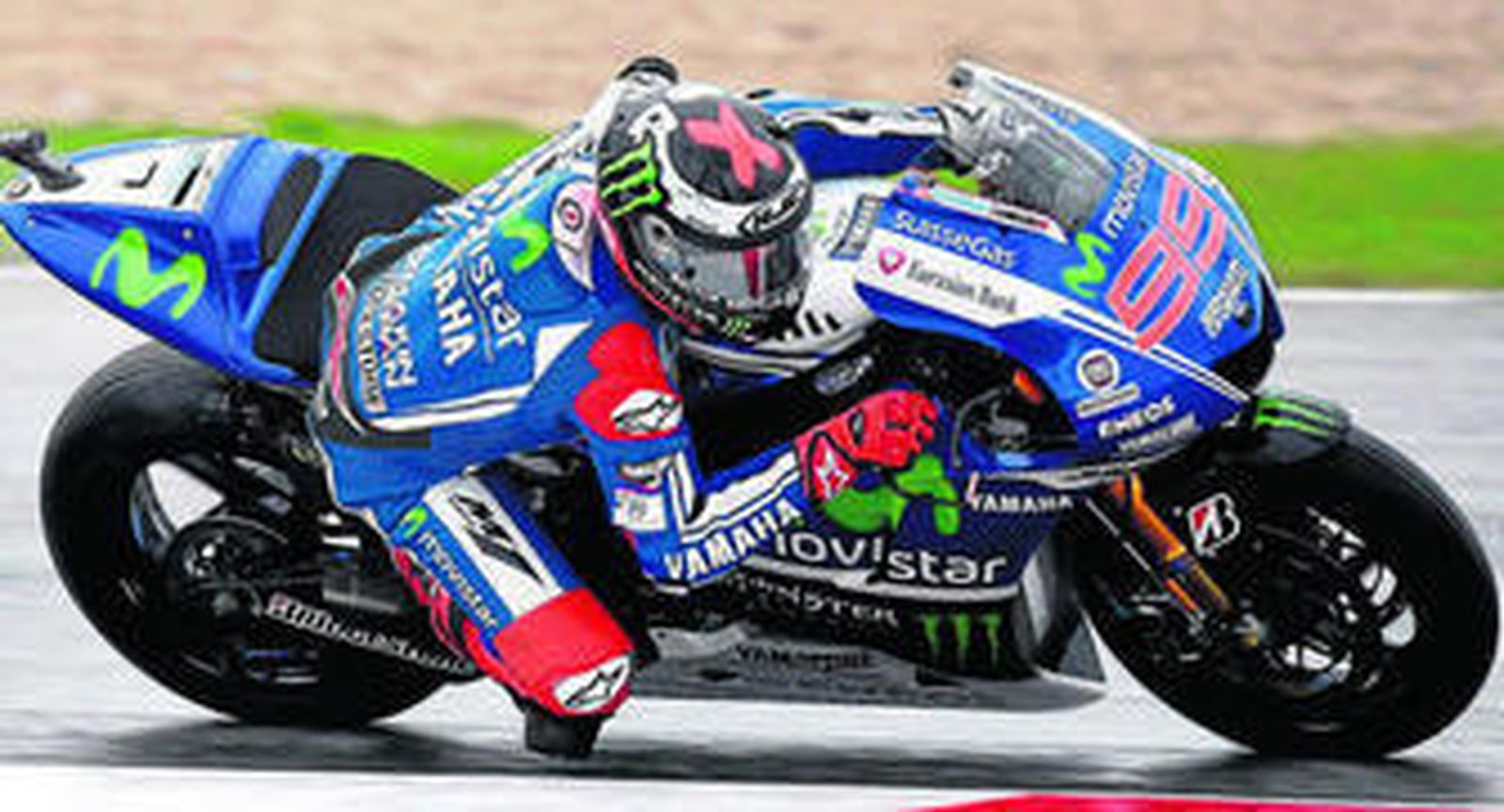 Jorge Lorenzo, durante la sesión de entrenamientos clasificatorios del Gran Premio de San Marino.