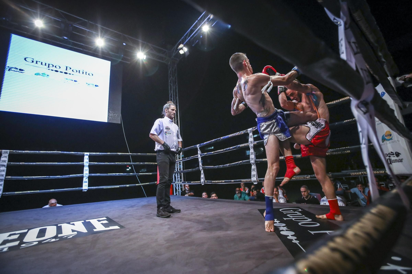 Imagenes de la velada de muay thai, Cádiz Fight Night 2