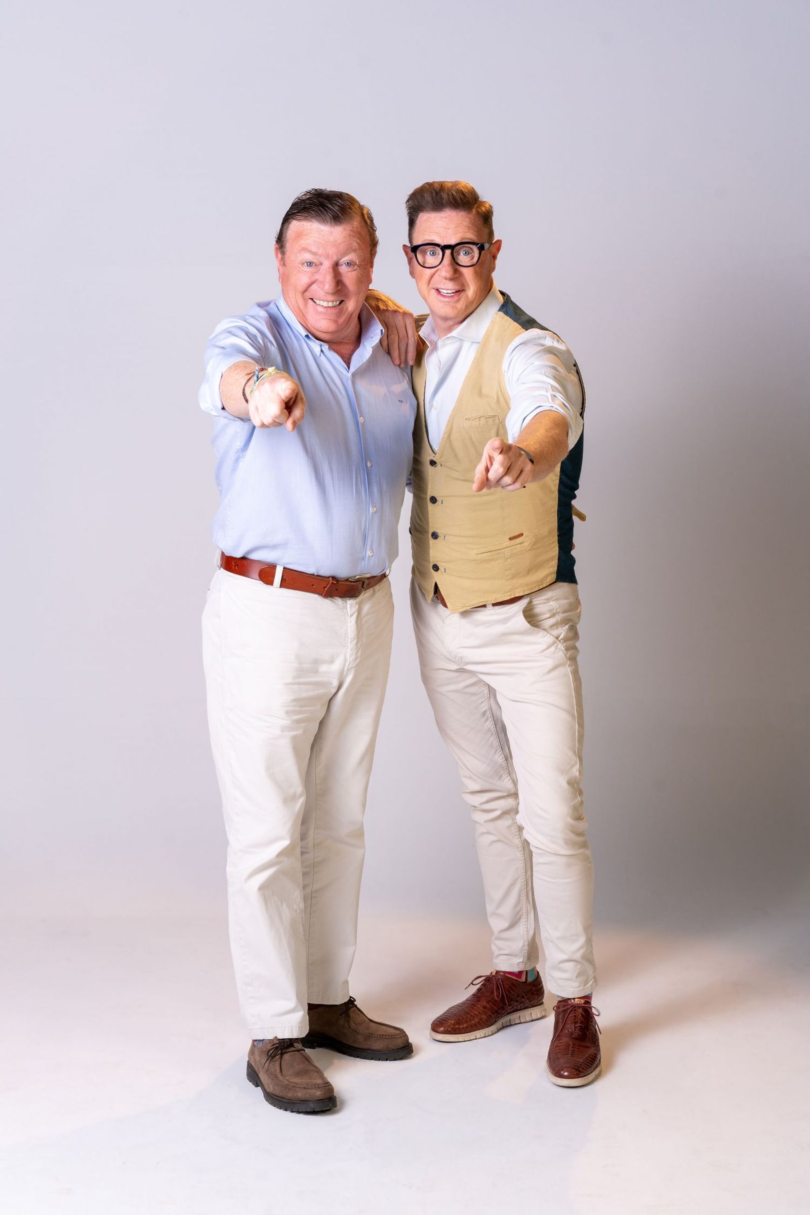 Los hermanos César y Jorge Cadaval son Los Morancos.