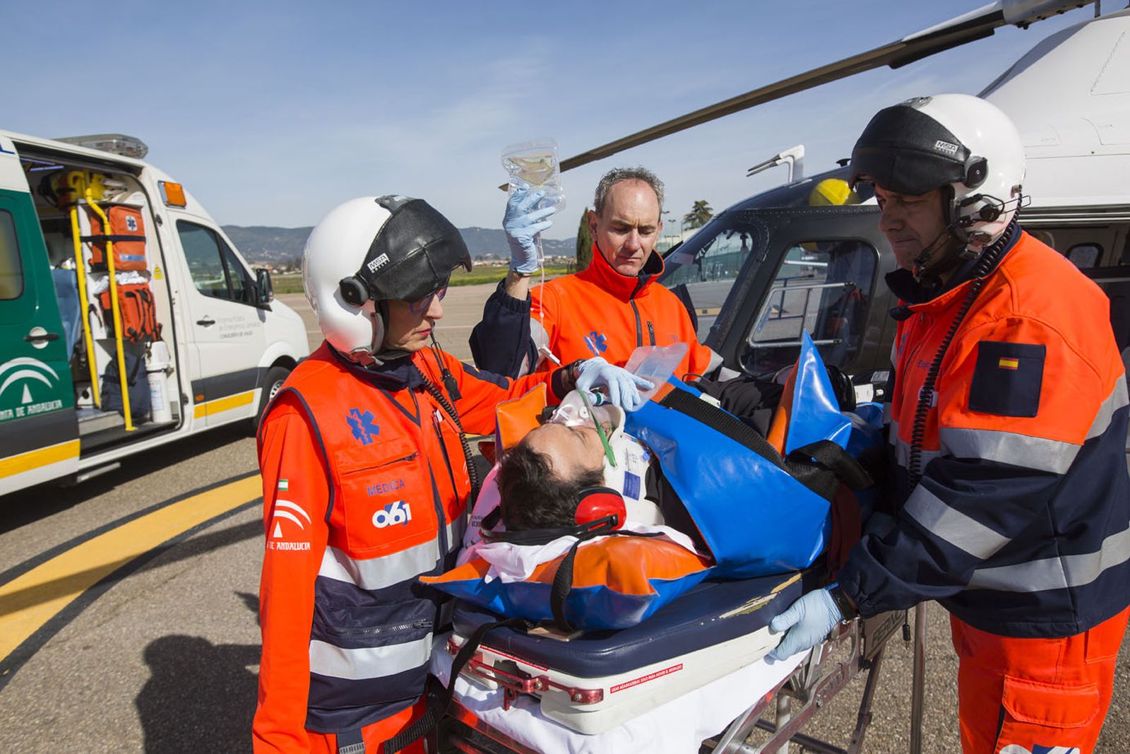 Una de las intervenciones del 061.