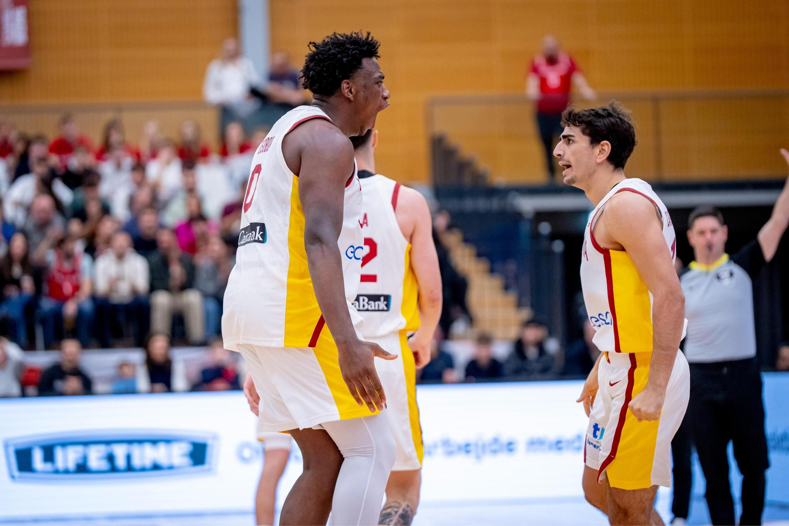 Las mejores fotos del Dinamarca-España de baloncesto