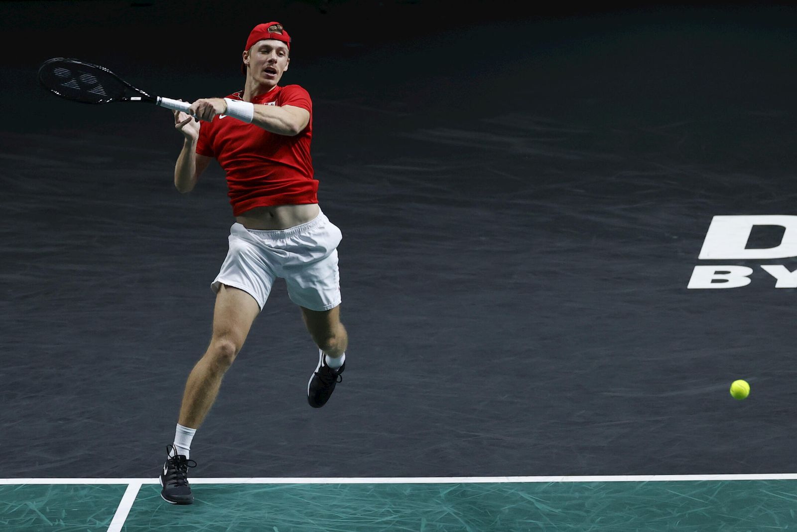 Denis Shapovalov - Lorenzo Sonego, en la Copa Davis de Málaga