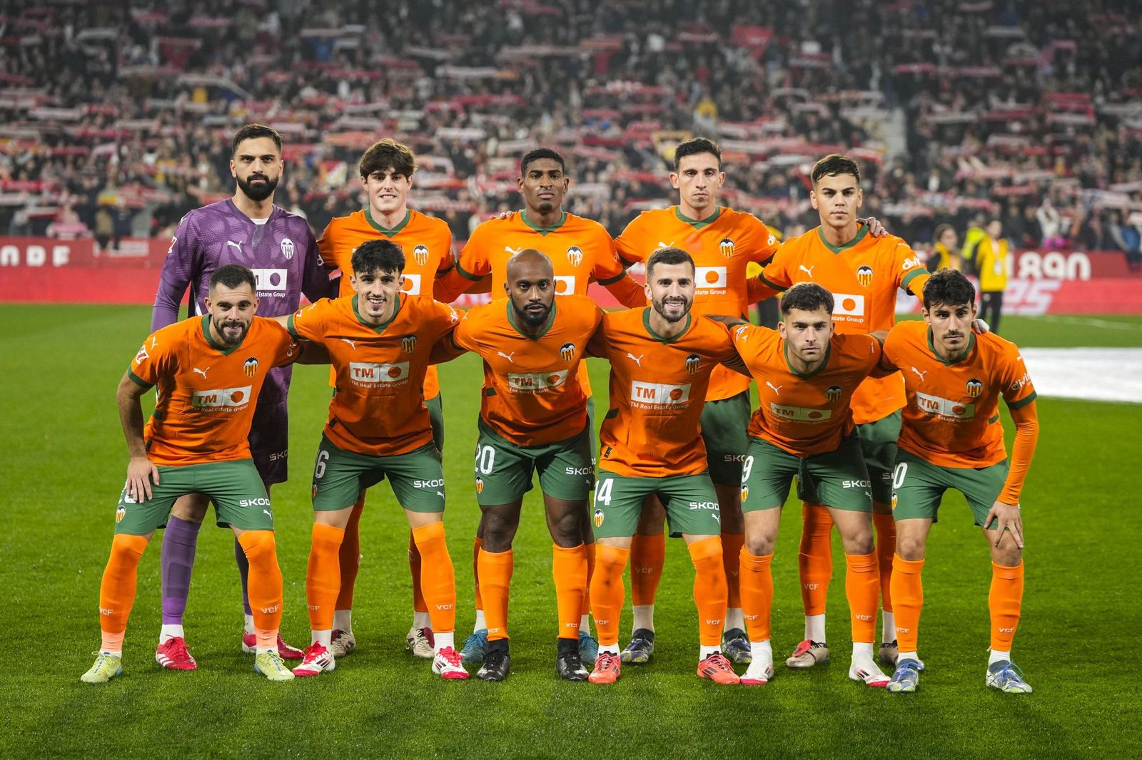 Las mejores imágenes del partido Sevilla - Valencia