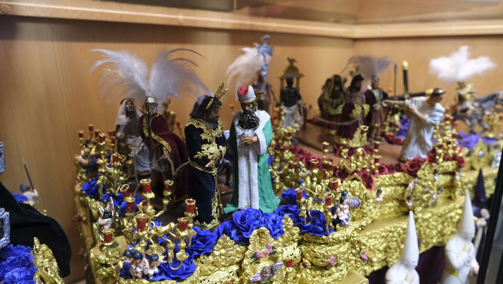 Fotogalería de la colección en miniatura de la Semana Santa de Almería.