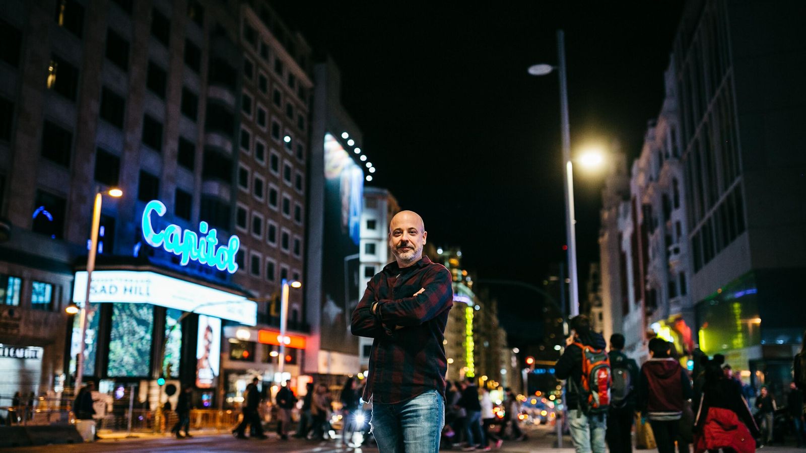 Otra imagen reciente del compositor granadino.