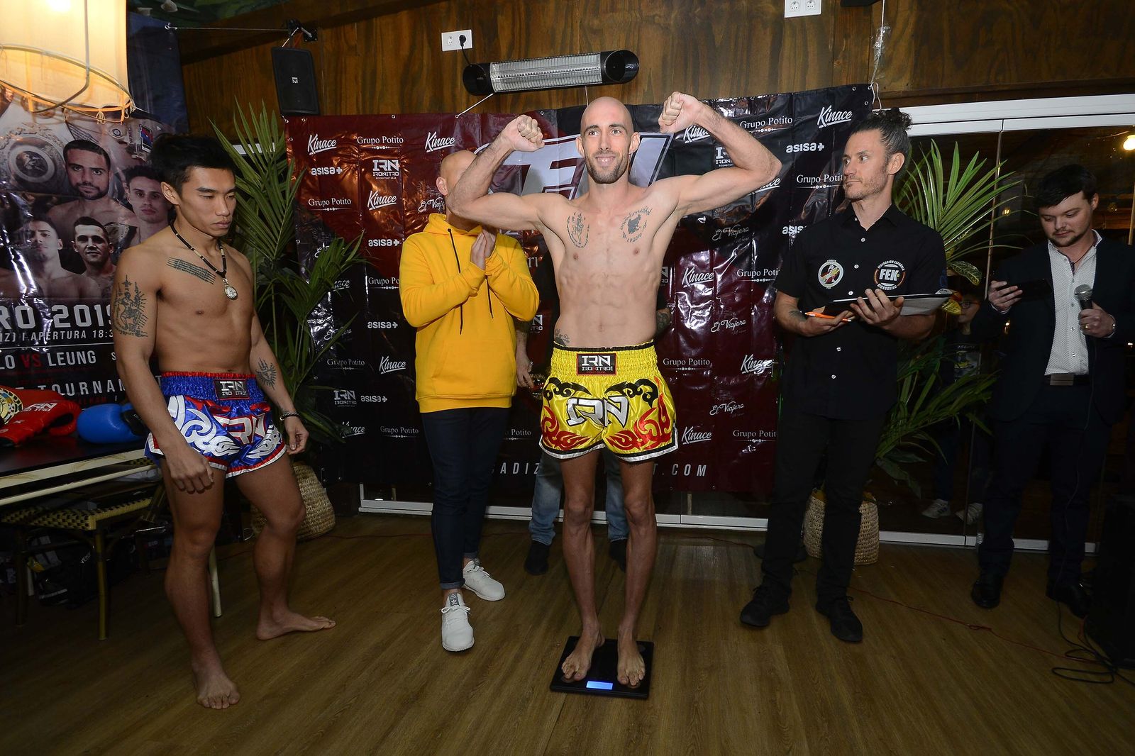 Coello ha conseguido no dar más peso en la báscula pese a las circunstancias.