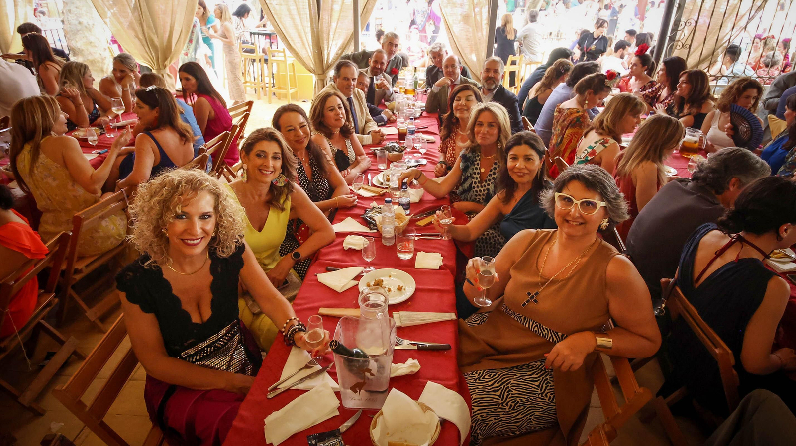 Almuerzo en la Feria del Caballo del pasado año.