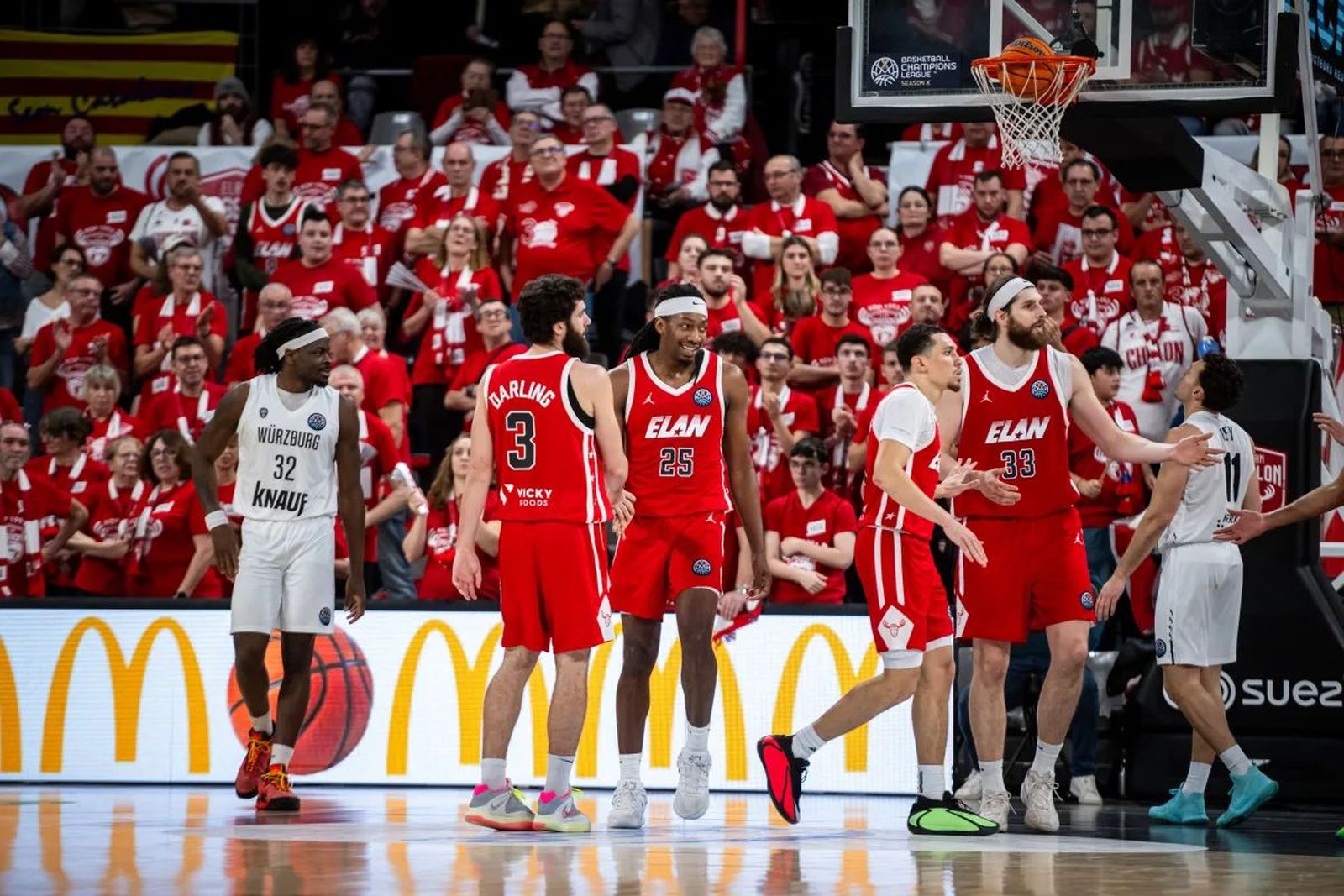 BCL: El Chalon vence al Wurzburg en el grupo del Unicaja