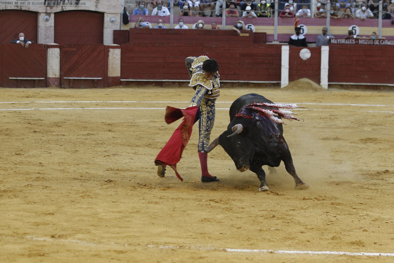 Fotogalería segunda corrida de toros Feria de Almeria 2021