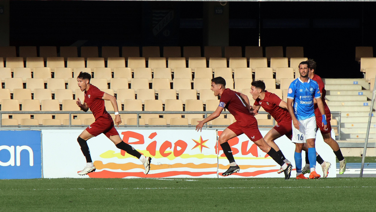 Partido del Xerez DFC - Sevilla C en Jerez