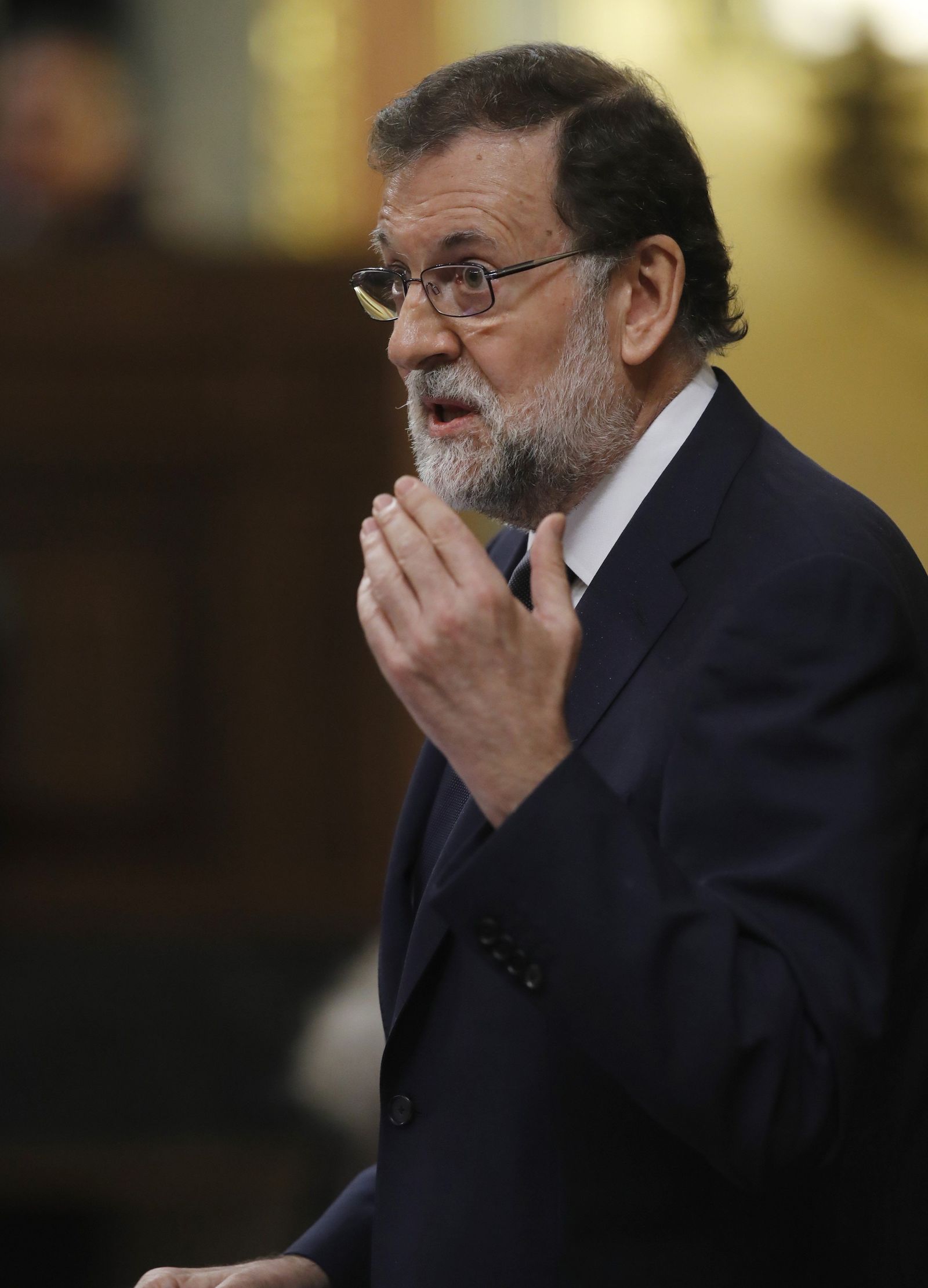 Las imágenes de la moción de censura de Unidos Podemos a Rajoy