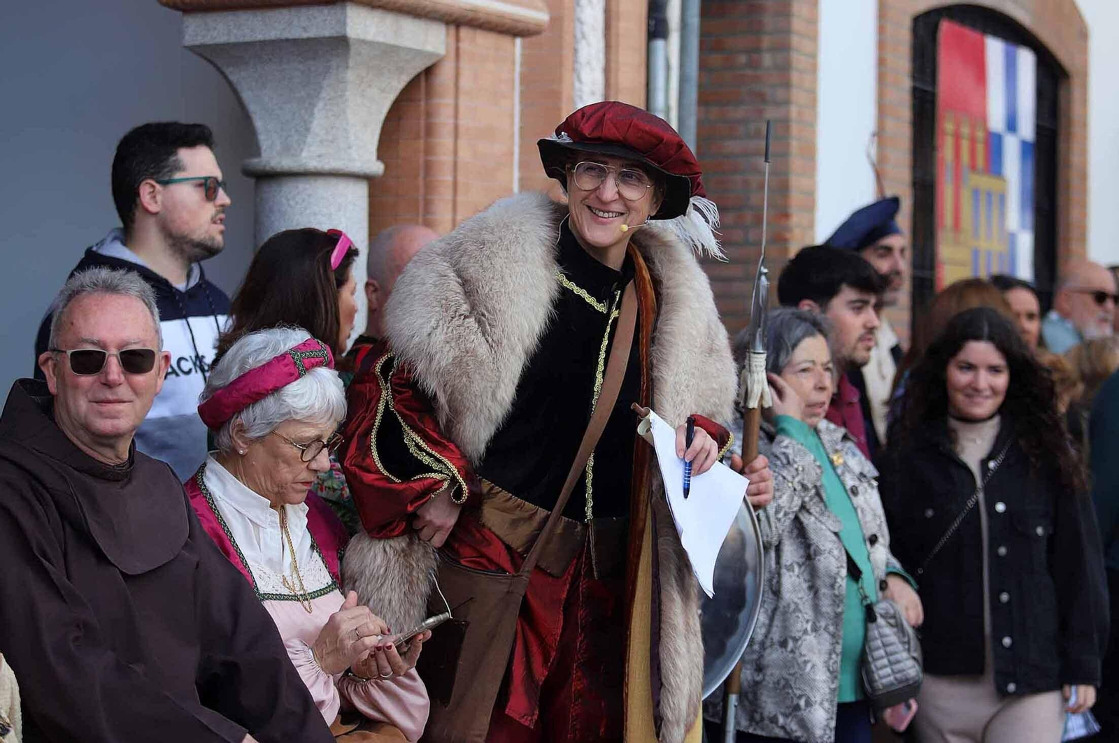 Imágenes del gran ambiente en la Feria Medieval de Palos de la Frontera, Huelva