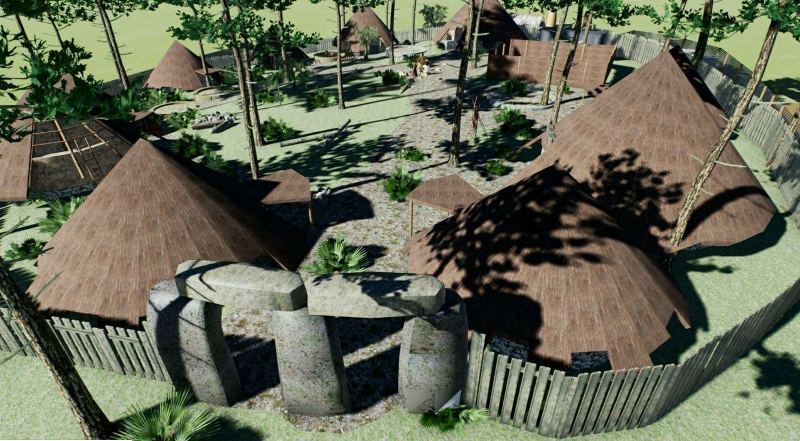 Parque de la Prehistoria de Posadas.