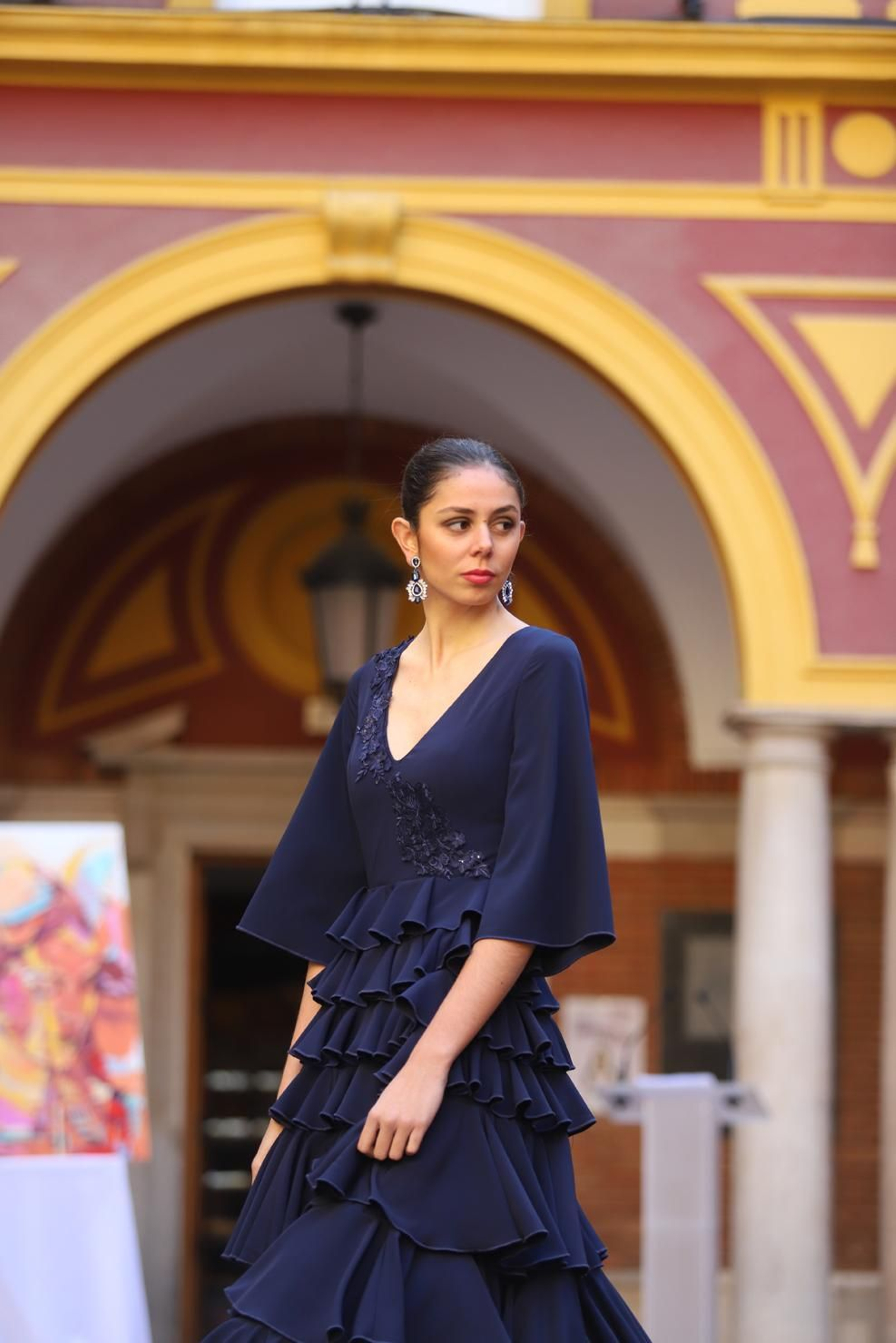 Imágenes de la presentación de la pasarela de moda 'Huelva Flamenca 2020'