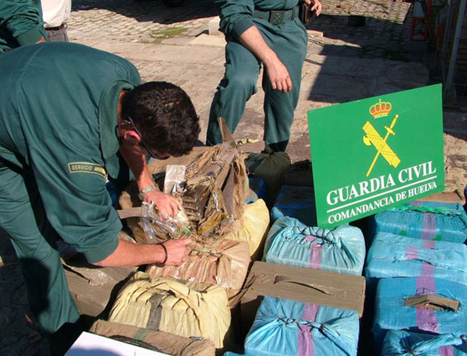 Detenidos con dos toneladas de hachís durante la procesión de la Virgen de Fátima