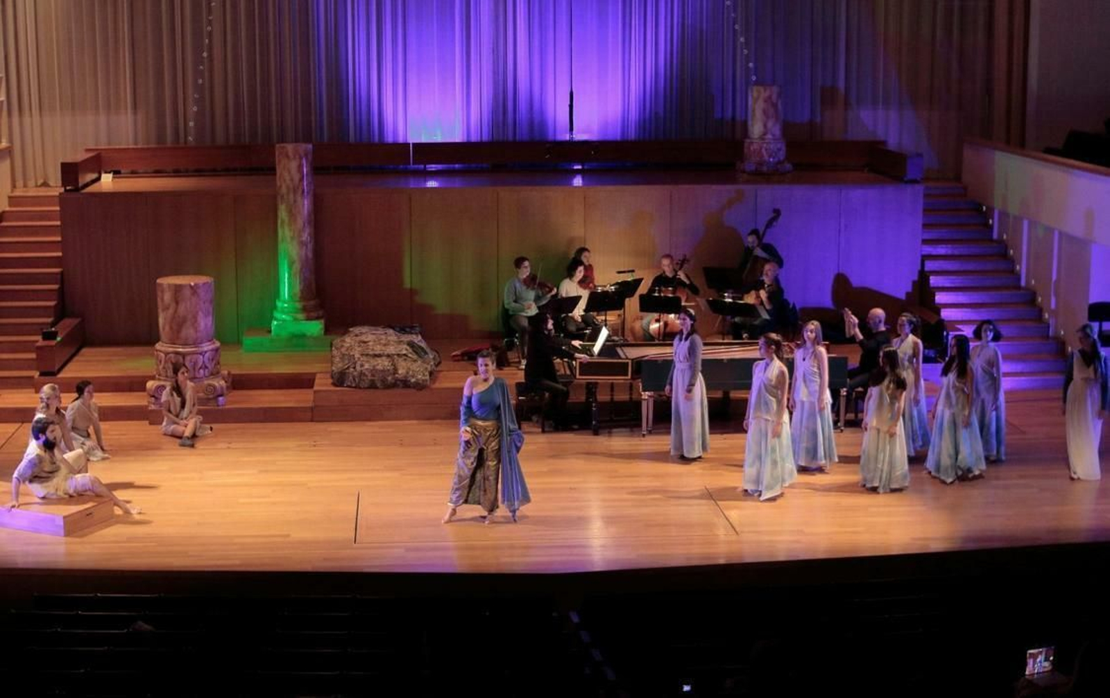 Representación de 'Acis y Galatea'.