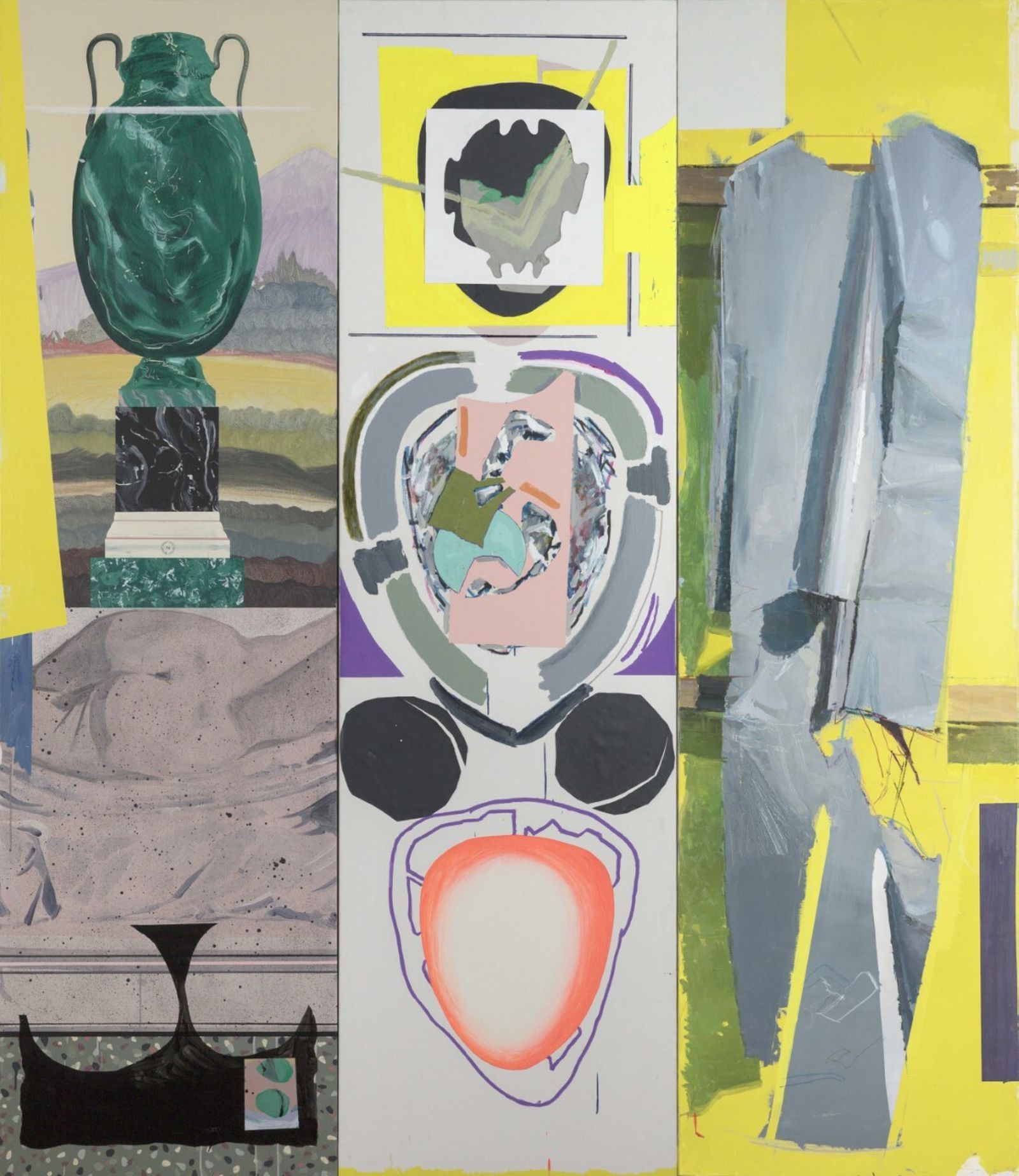 'Tríplex 01', una obra de la exposición de Santa Clara.